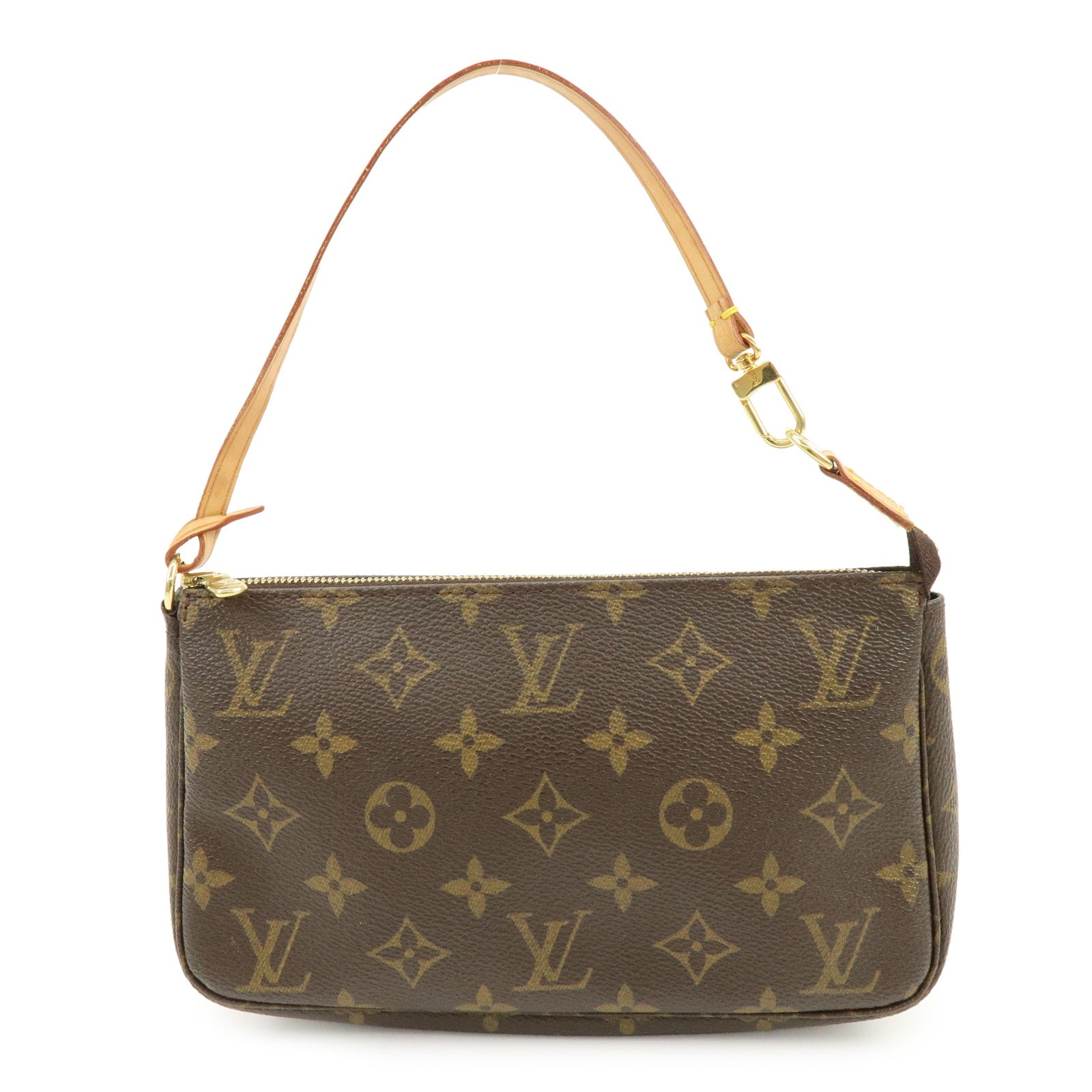 Louis Vuitton Monogram Pochette Accessoires Pouch Hand Bag M51980