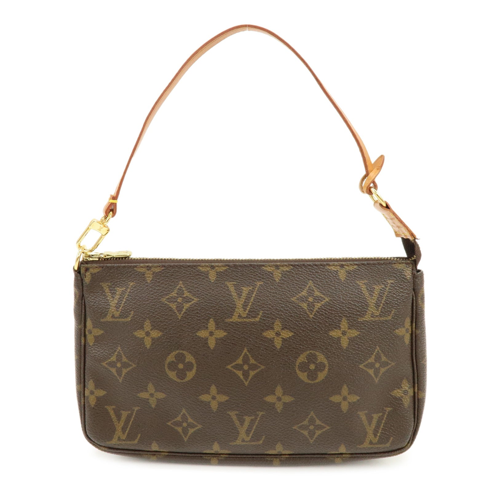 Louis Vuitton Monogram Pochette Accessoires Pouch Hand Bag M51980