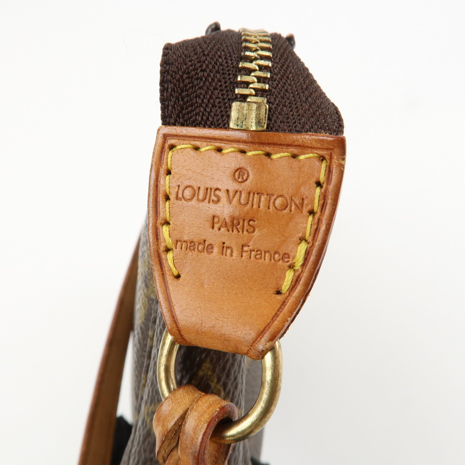 Louis Vuitton Monogram Pochette Accessoires Hand Bag M51980 Used