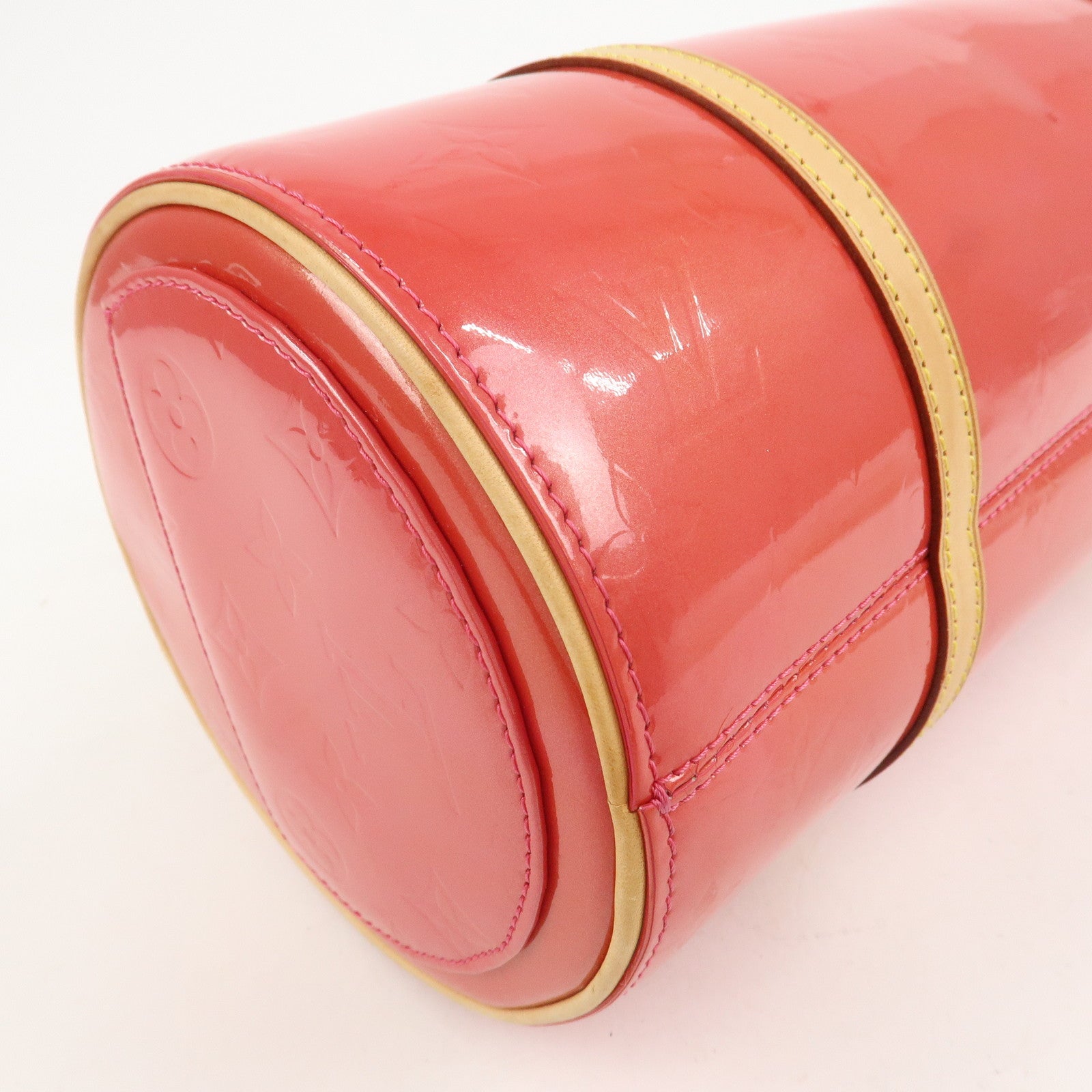 Louis Vuitton Monogram Vernis Leather Bedford Shoulder Hand Bag Framboise M9133F