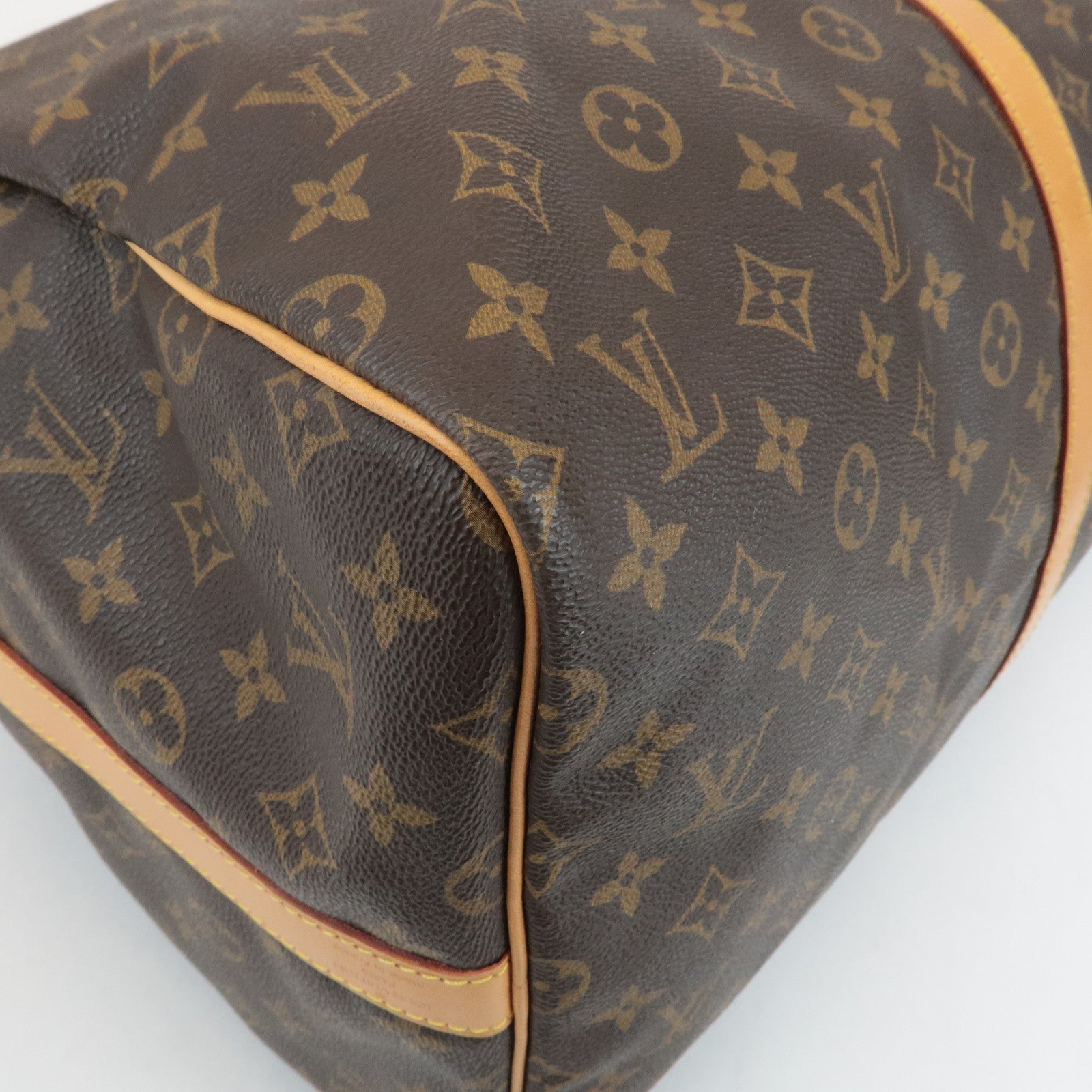 Louis Vuitton Monogram Keep All Bandouliere 55 Boston Bag M41414 Used