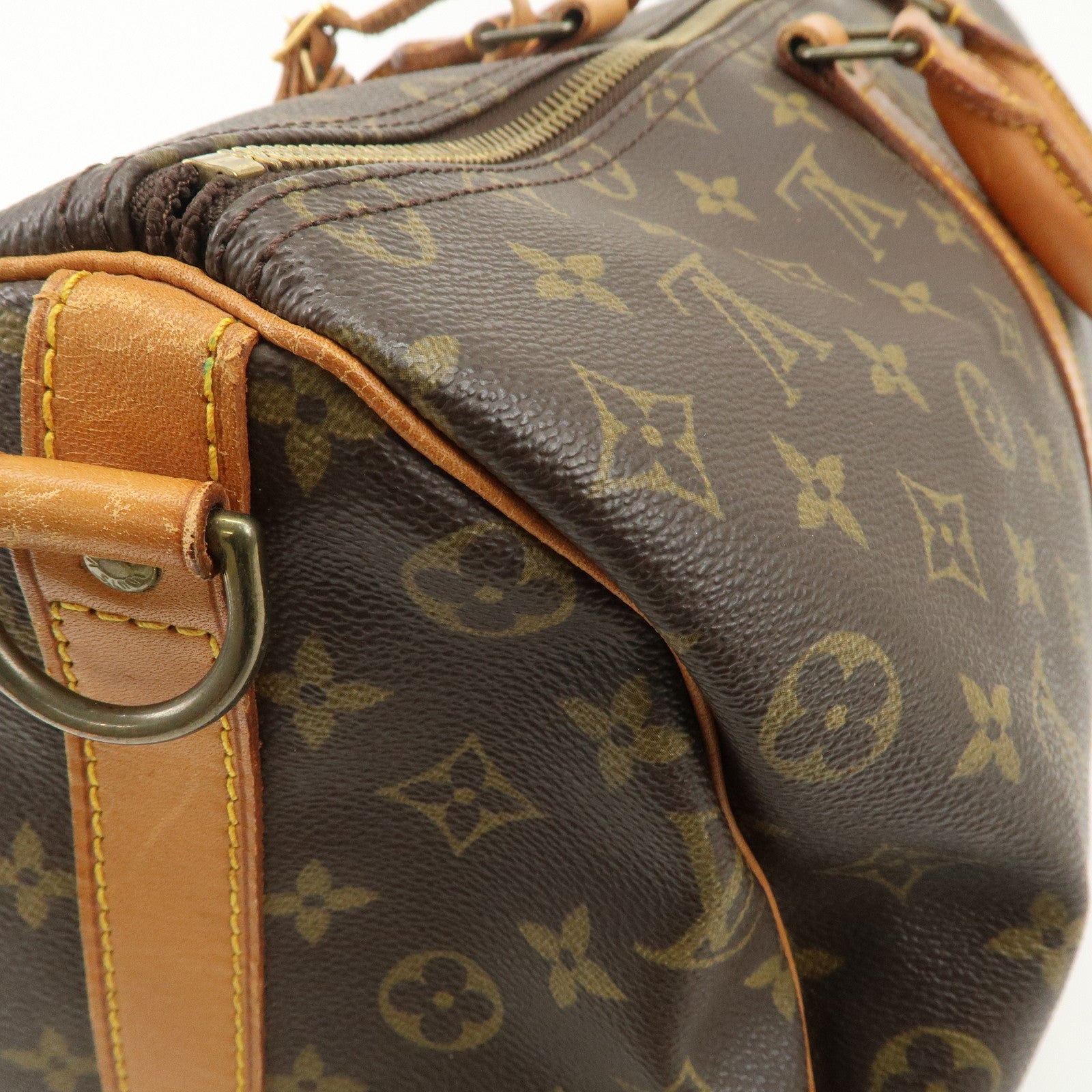 Louis Vuitton Monogram Keep All 50 Bandouliere Boston Bag M41416