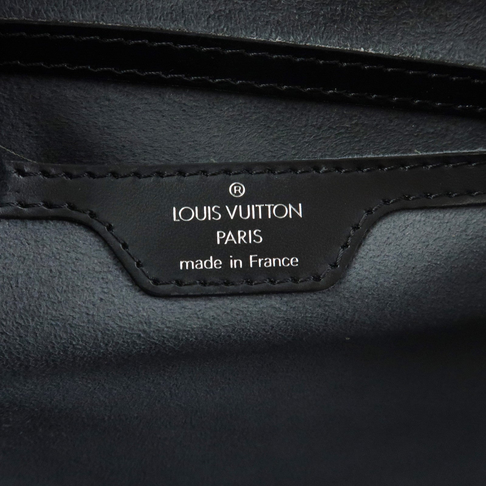 Louis Vuitton Epi Soufflot Shoulder Bag Hand Bag Noir M52222