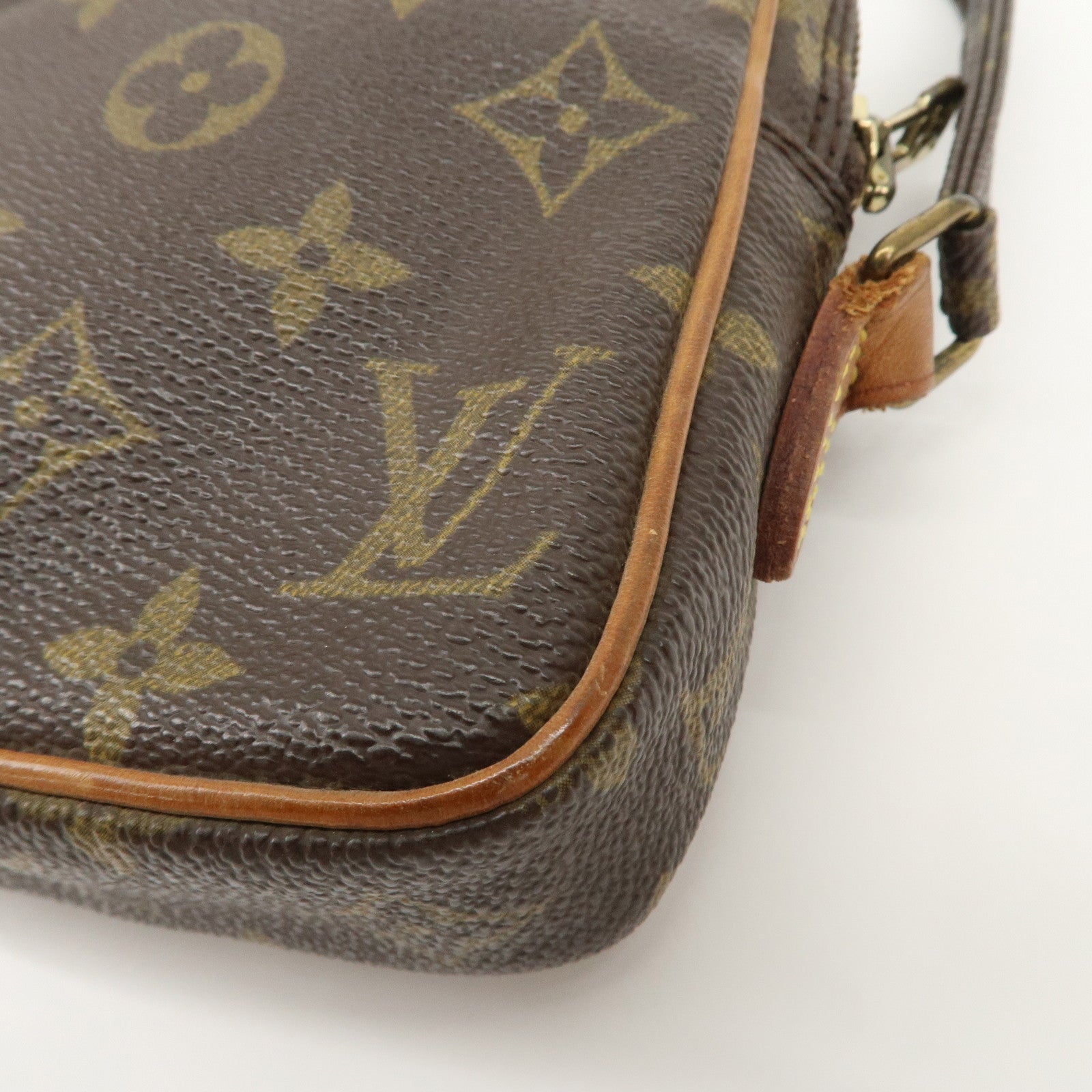 Louis Vuitton Monogram Mini Danube Shoulder Bag Brown M45268