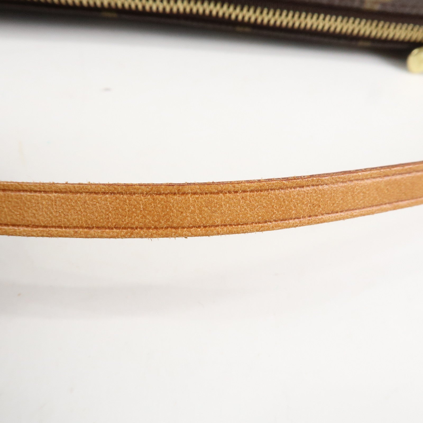 Louis Vuitton Monogram Pochette Accessoires Hand Bag Brown M51980 Used