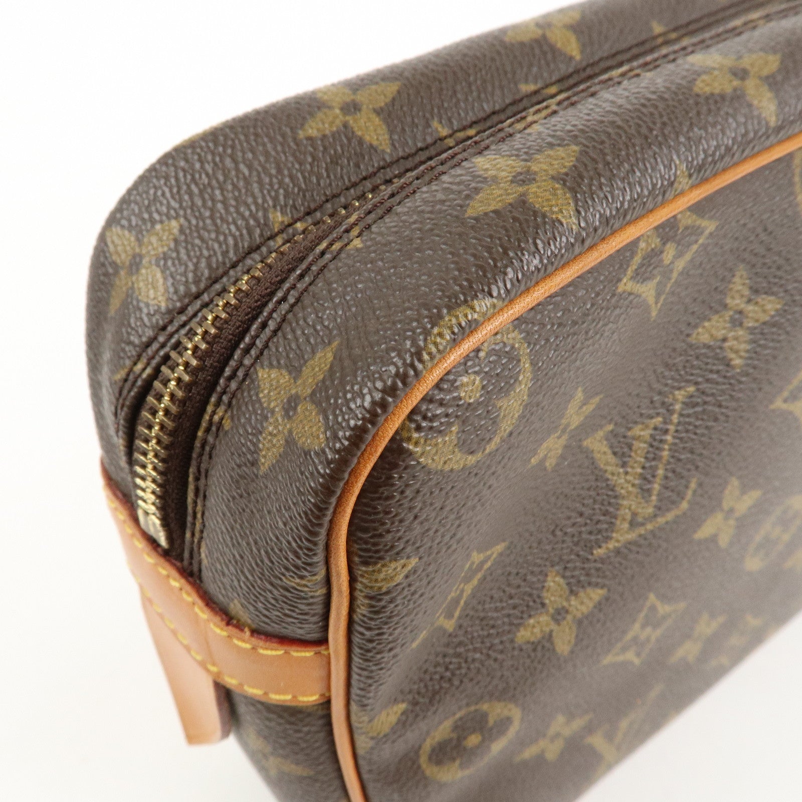 Louis Vuitton Monogram Compiegne 28 Pouch Clutch Bag M51845 Used