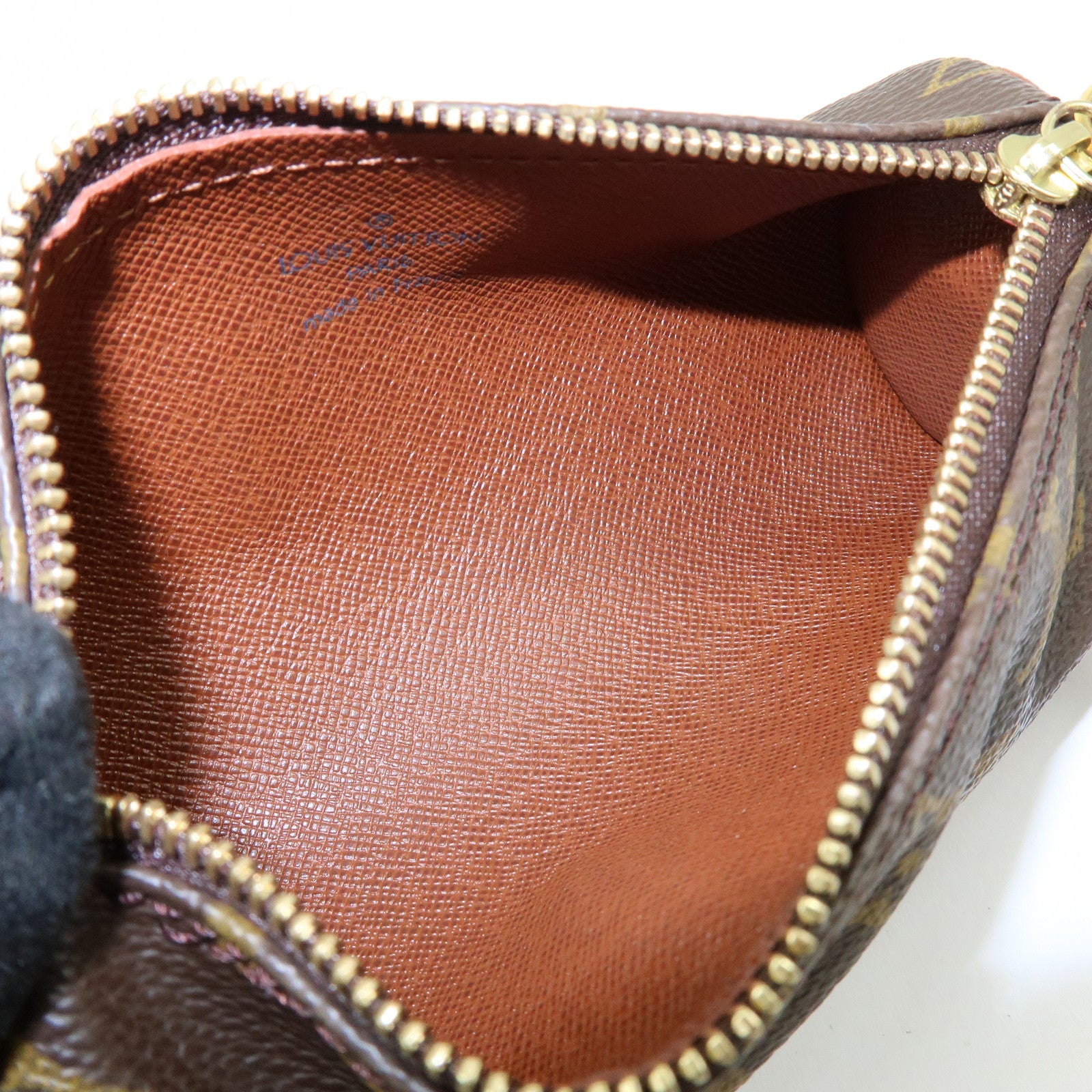 Louis Vuitton Monogram Mini Pouch for Papillon Bag Brown