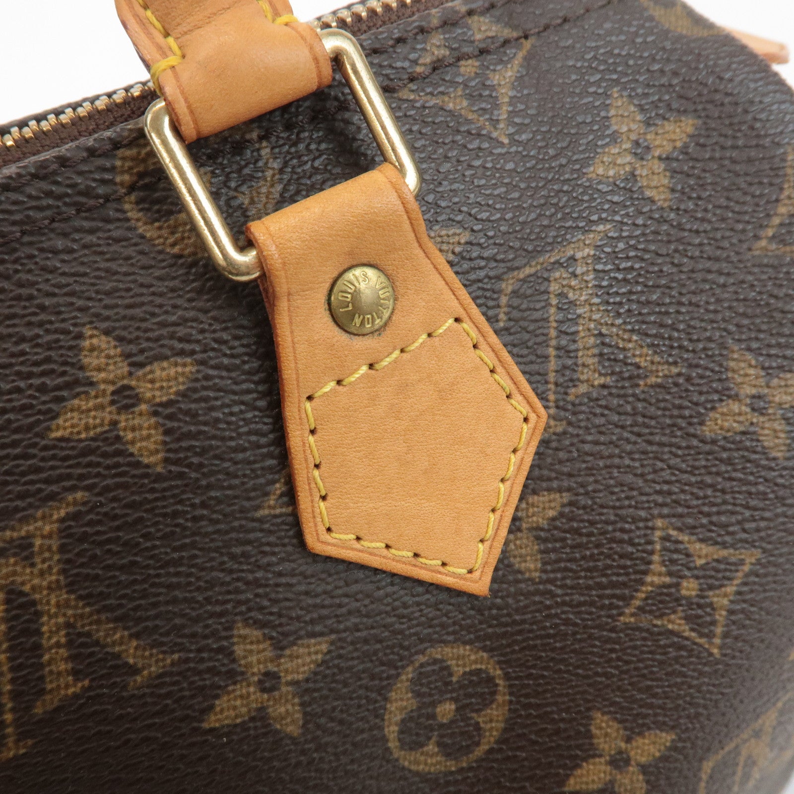 Louis Vuitton Monogram Speedy 25 Hand Bag Boston Bag M41528