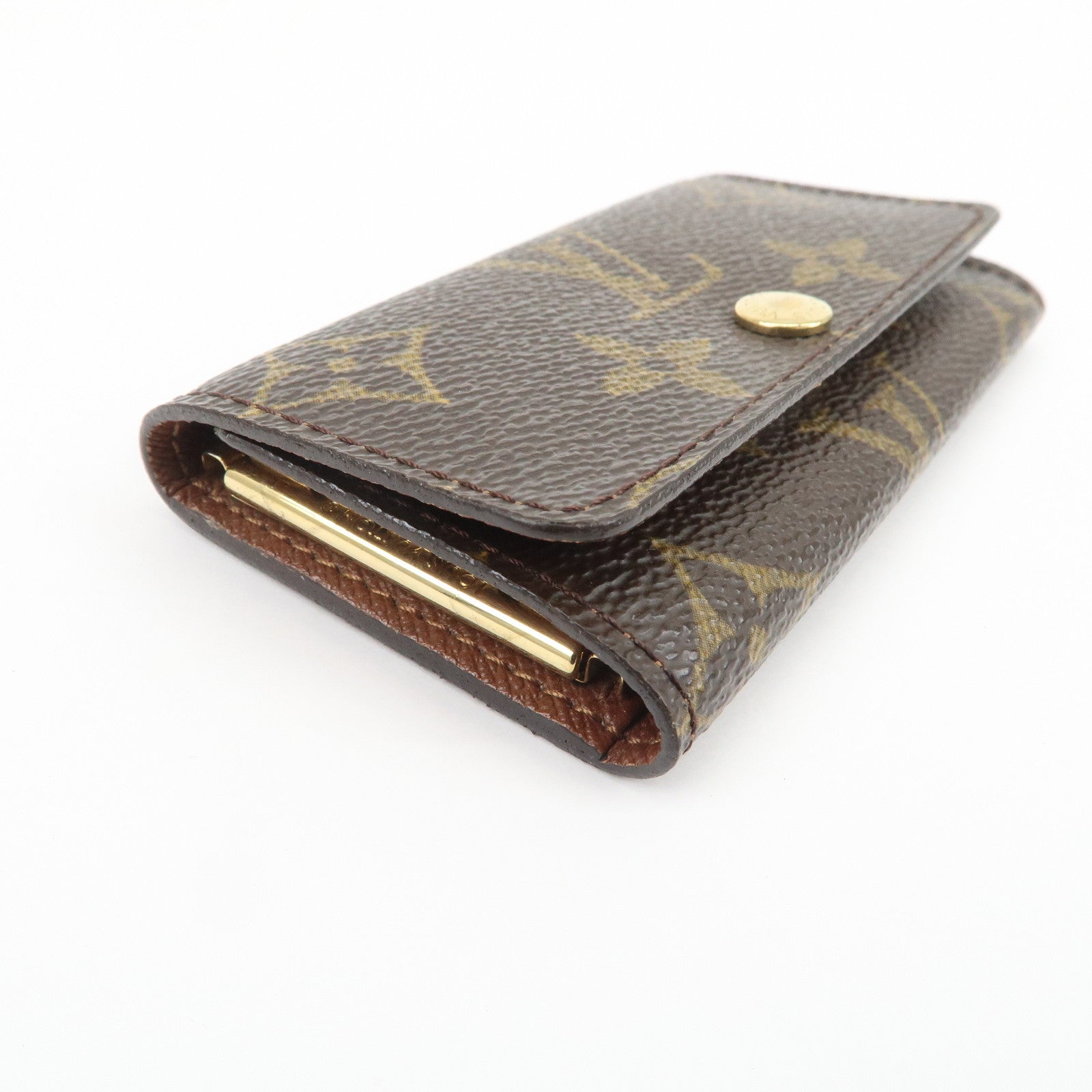Louis Vuitton Monogram Multicles 4 Key Case Key Holder Brown M69517