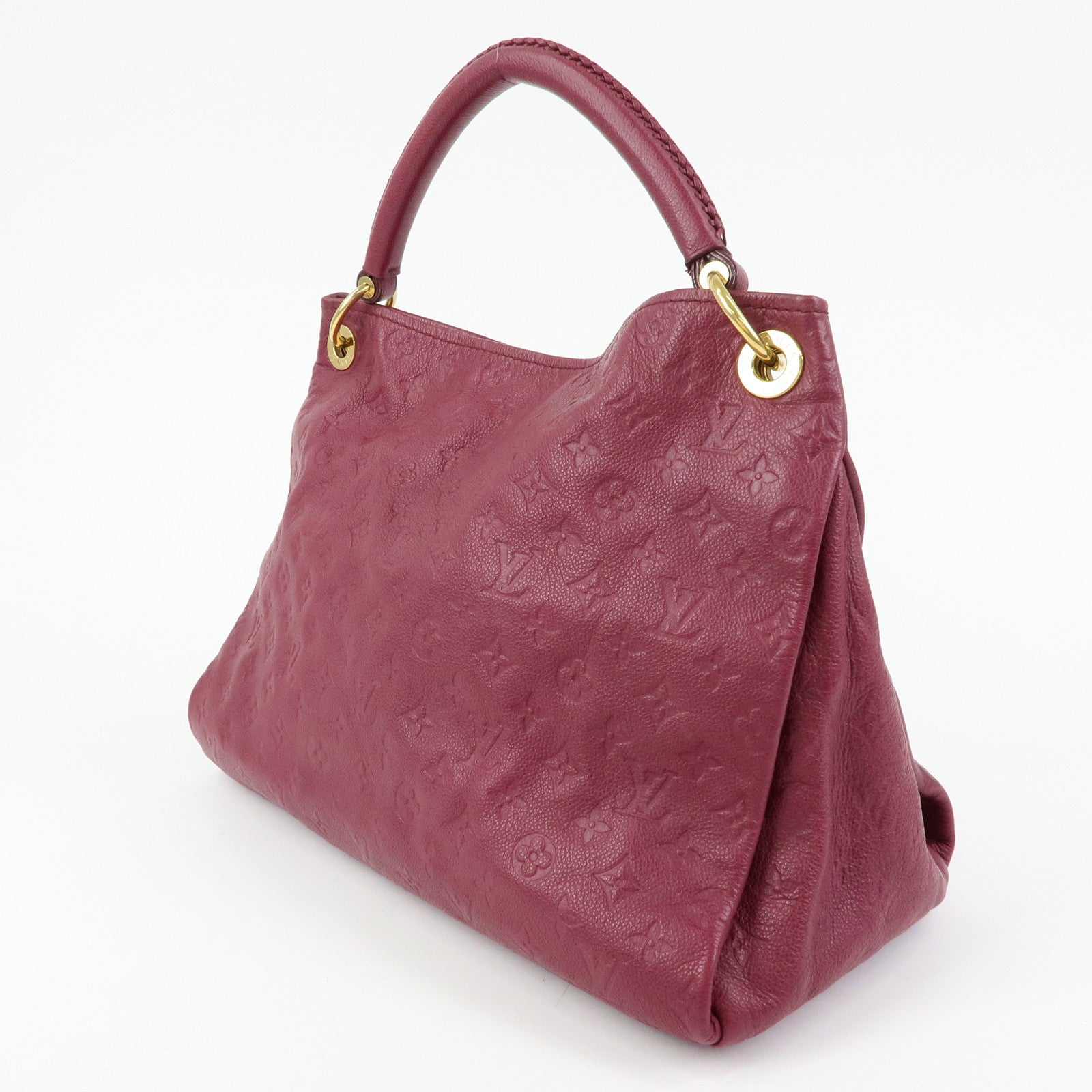 Louis Vuitton Monogram Empreinte Empreinte Leather MM Aurore M94047