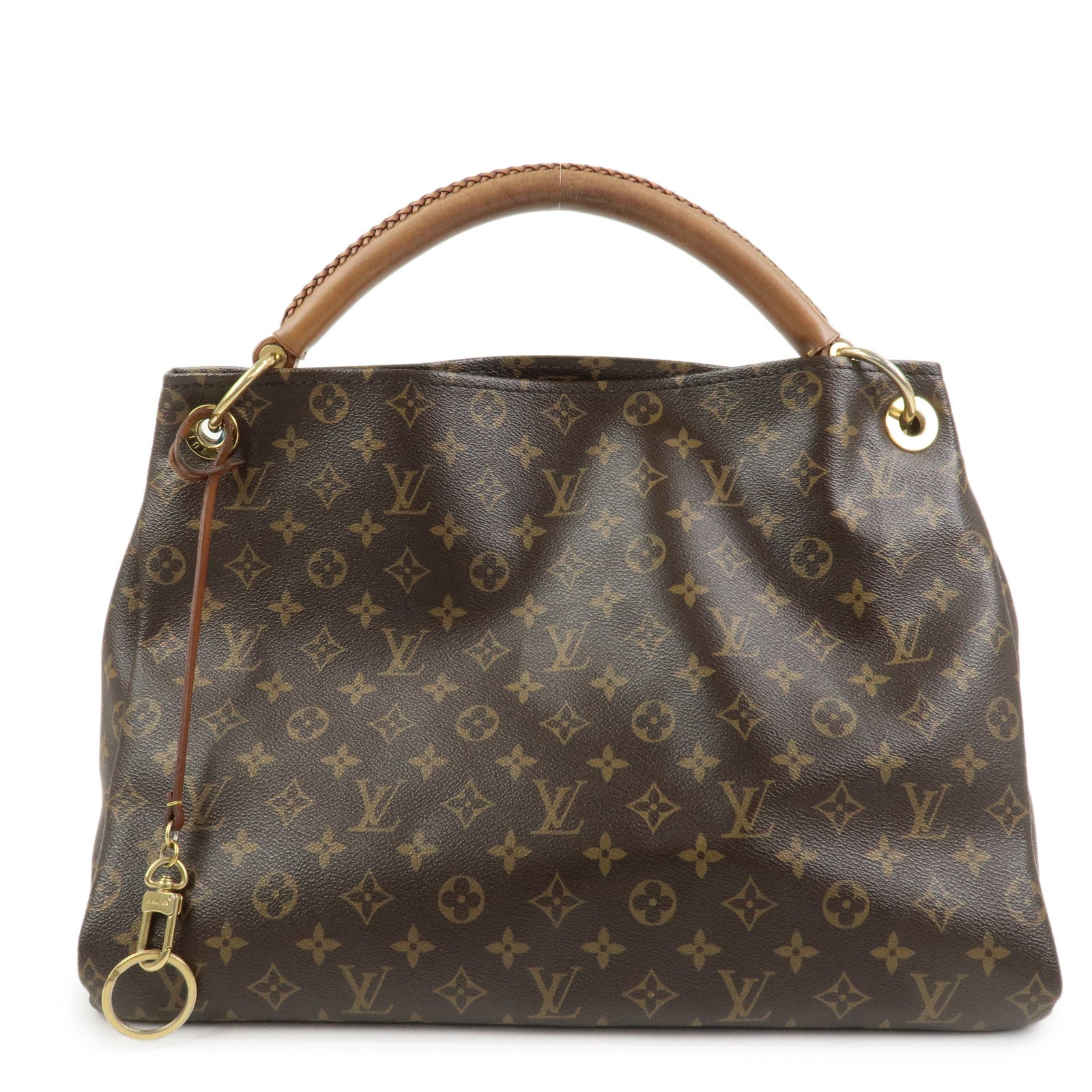 Louis Vuitton Monogram Artsy MM Shoulder Bag Brown M40249