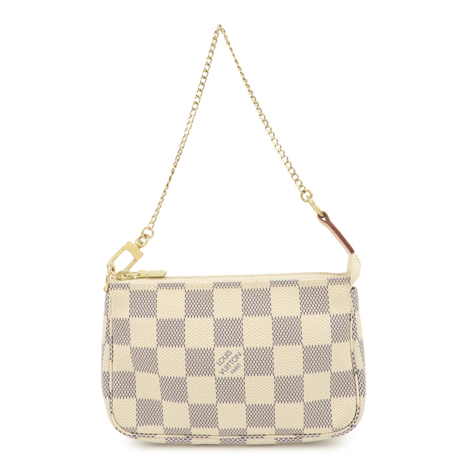 Louis Vuitton Damier Azur Mini Pochette Accessoires Pouch N58010