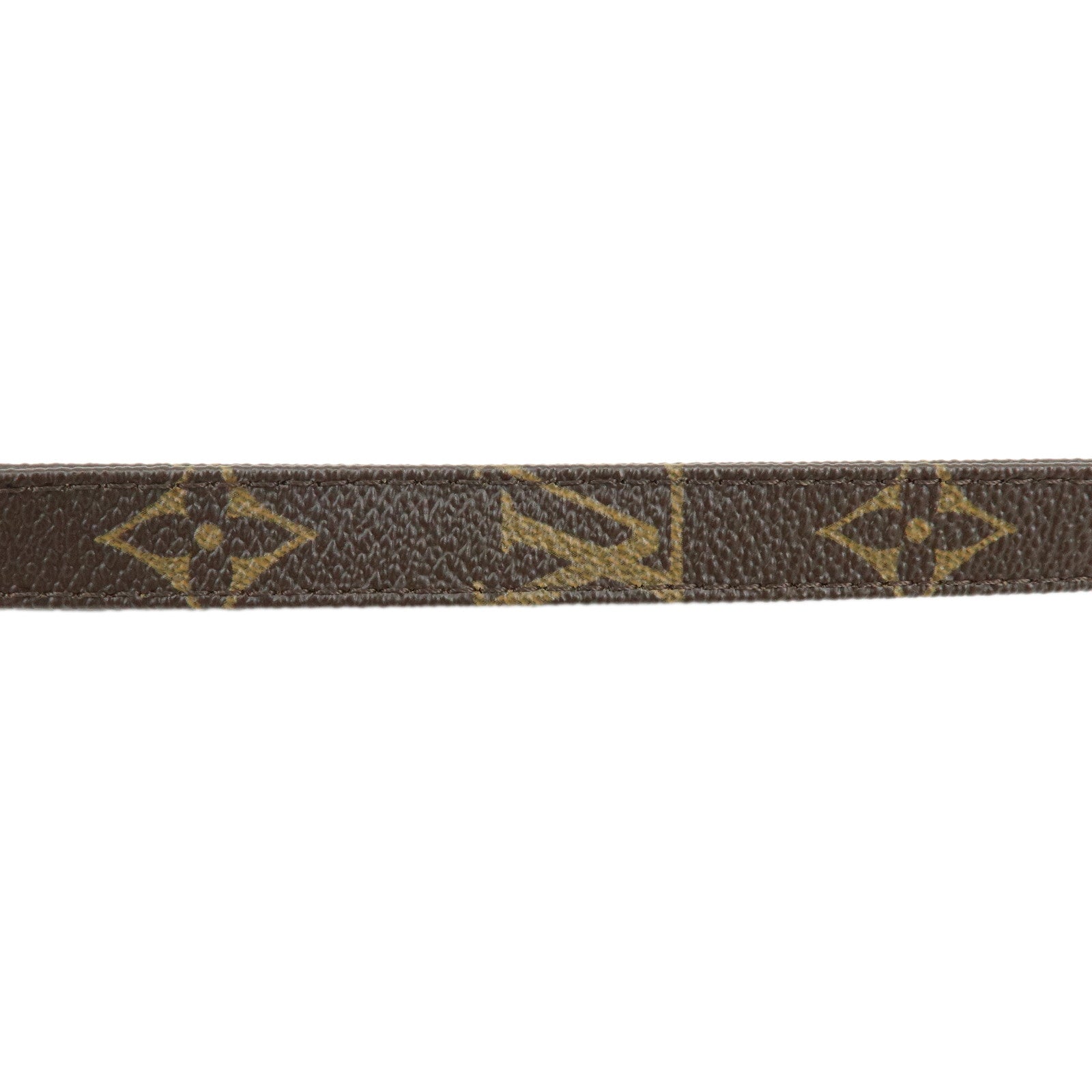 Louis Vuitton Monogram Adjustable Shoulder Strap Brown 120cm J52315