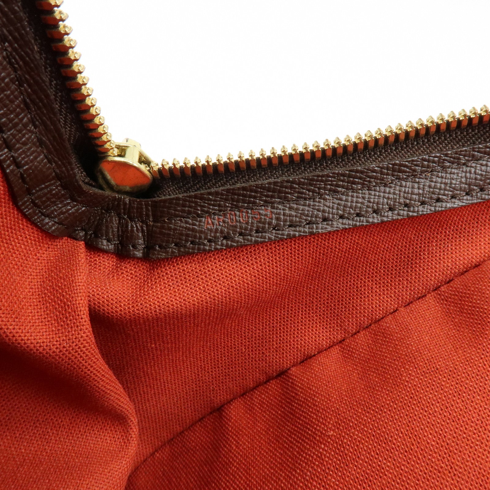 Louis Vuitton Damier Canvas Belem PM Hand Bag Brown N51173