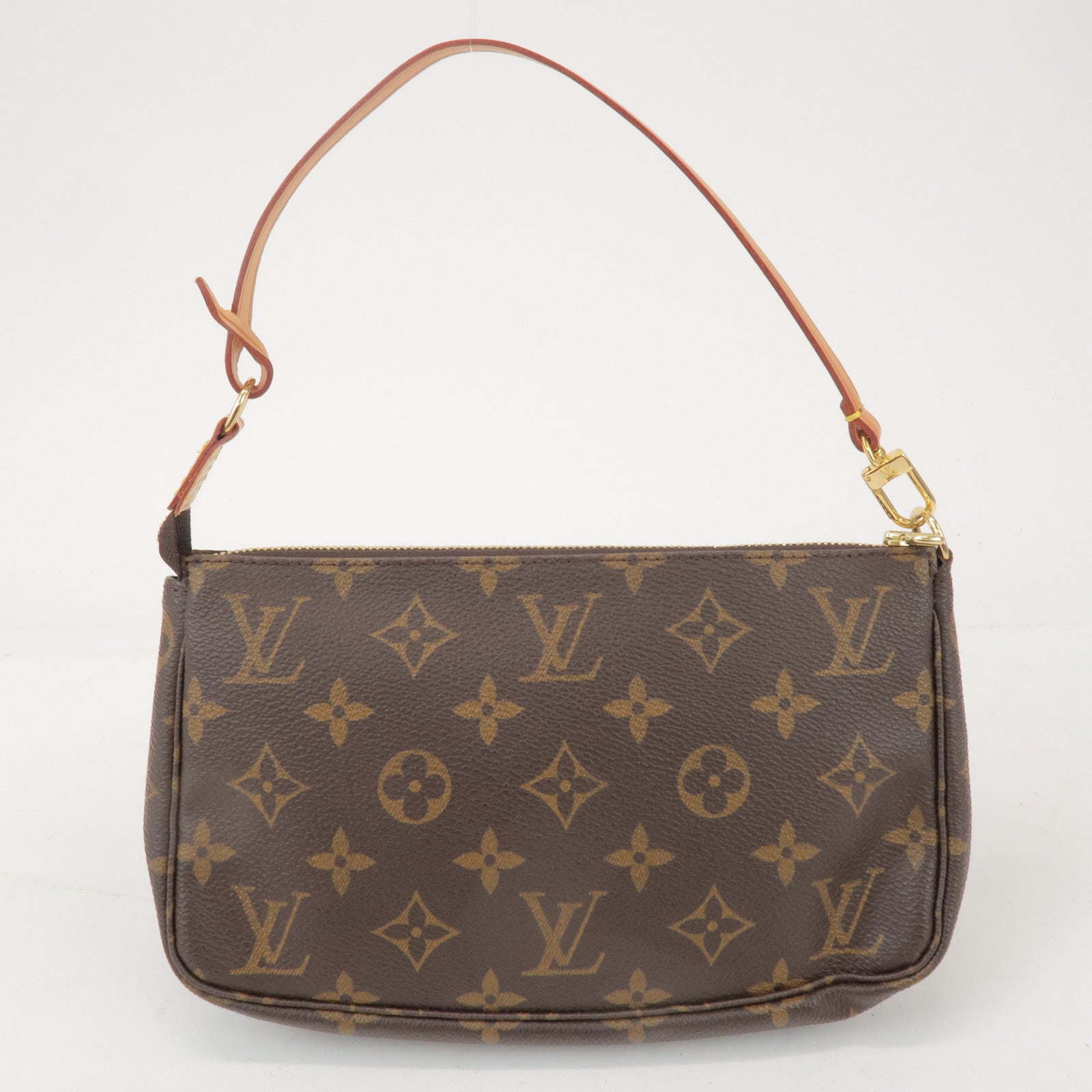 Louis Vuitton Monogram Pochette Accessoires Pouch Hand Bag M51980