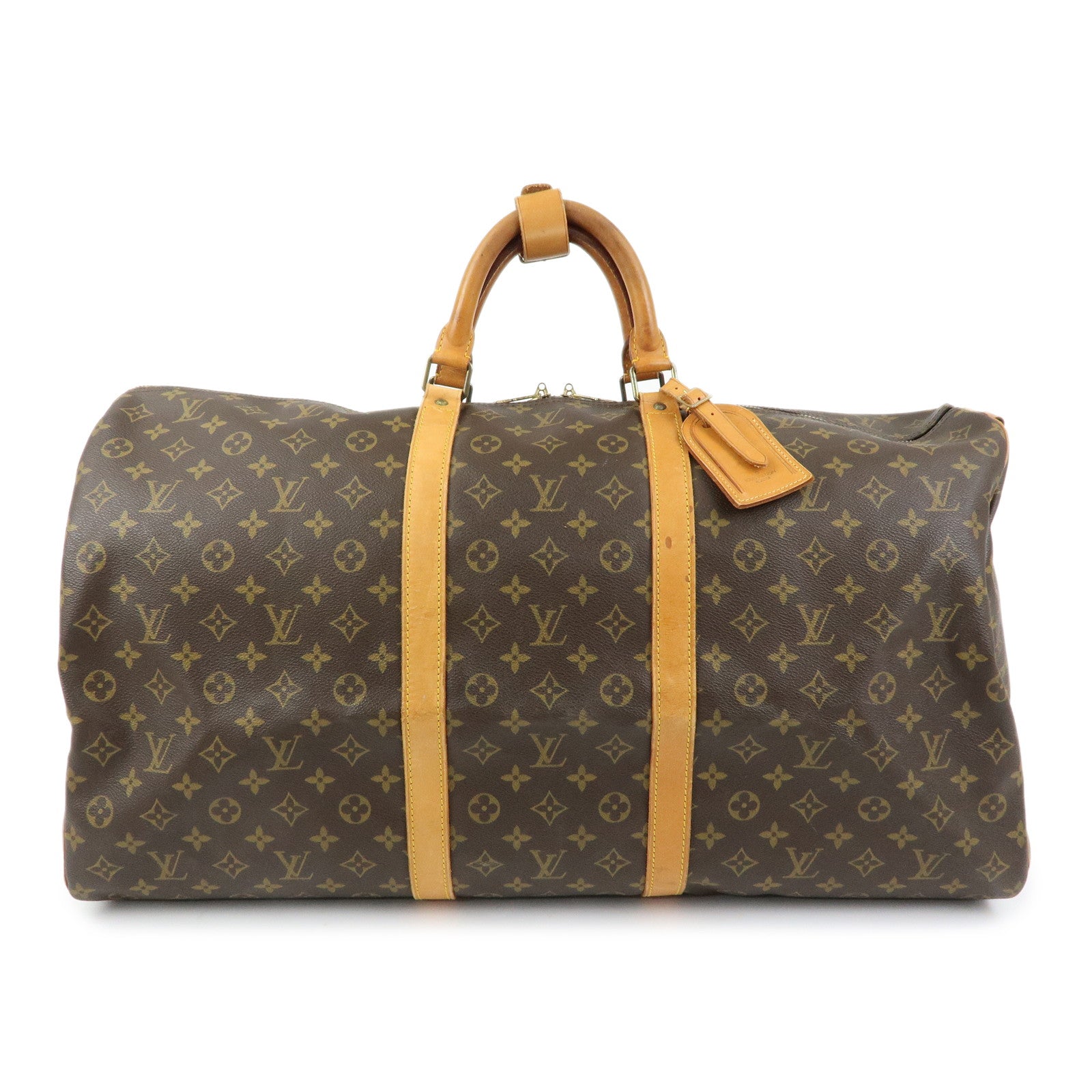 Louis Vuitton Monogram Keep All Bandouliere 60 Boston Bag M41412