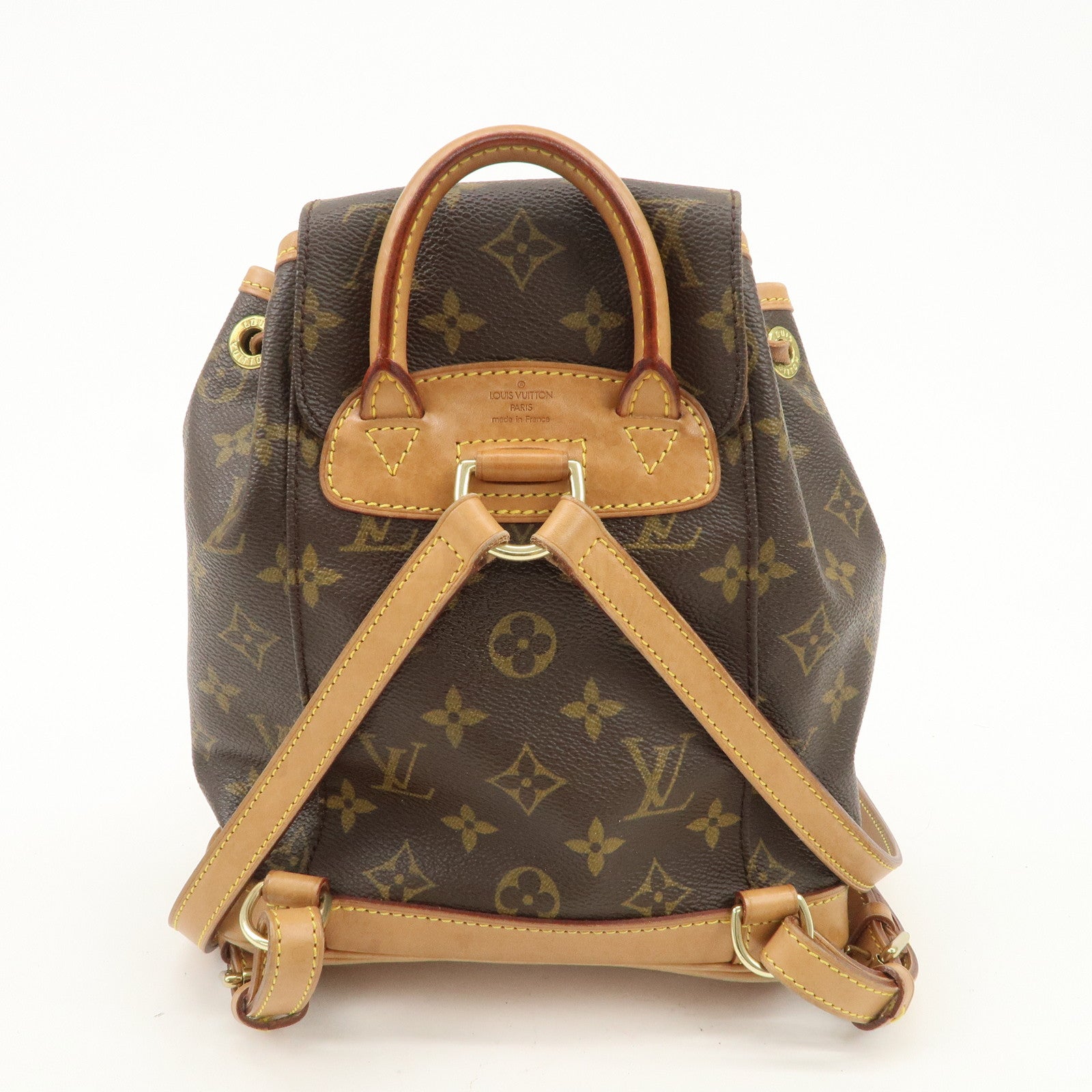 Louis Vuitton Monogram Mini Montsouris Backpack Brown M51137
