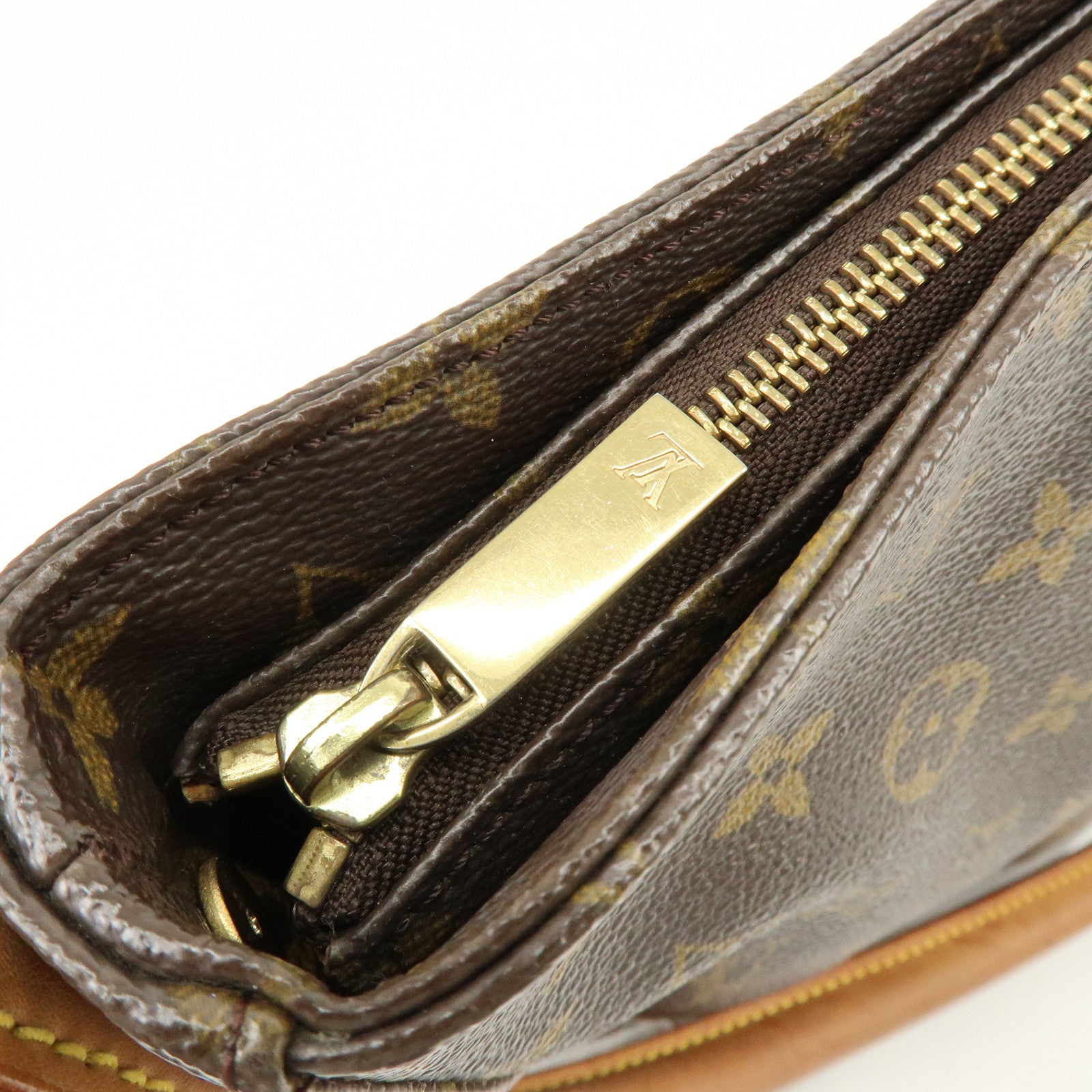 Louis Vuitton Monogram Looping GM Shoulder Bag Brown M51145