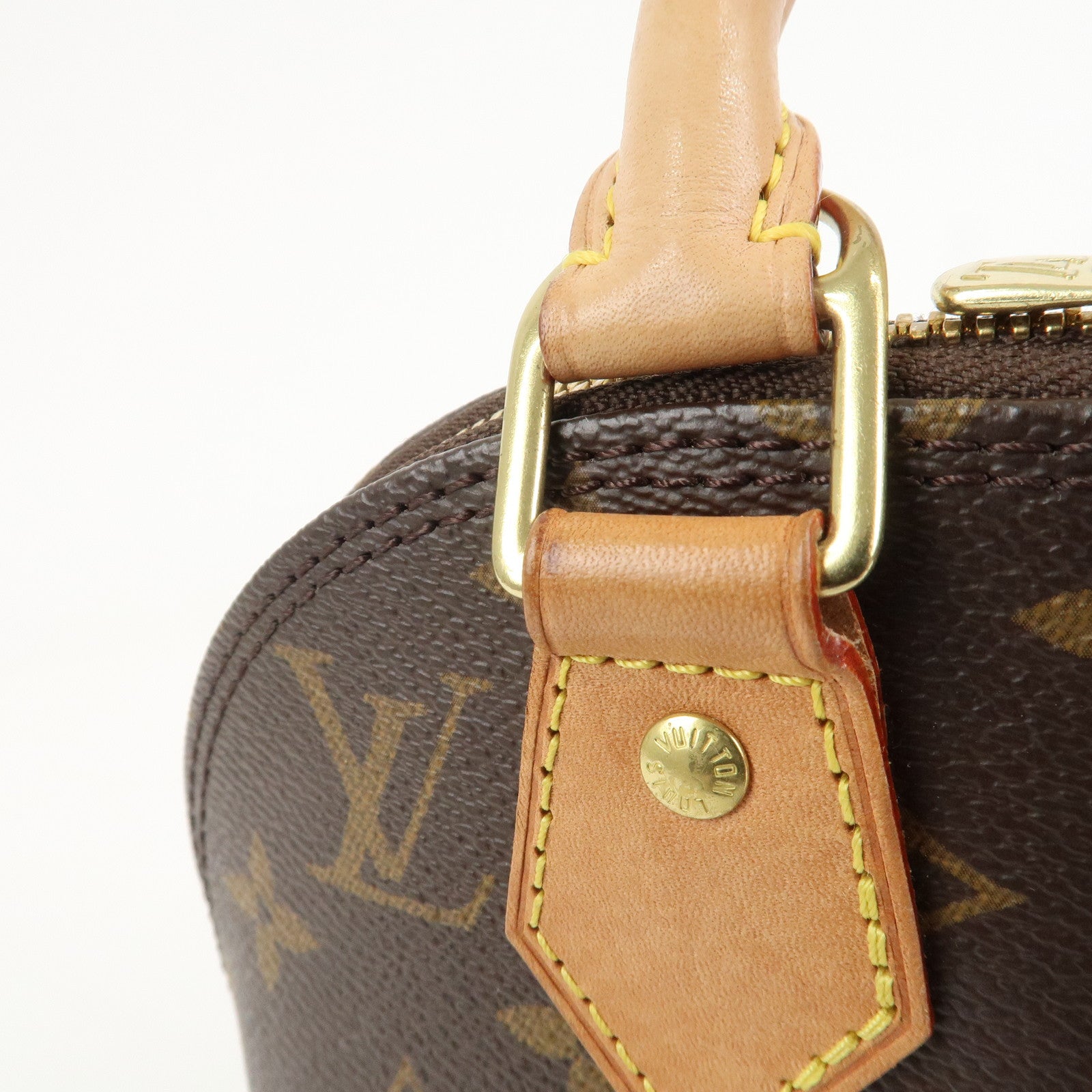 Louis Vuitton Monogram Alma BB 2Way Bag Hand Bag M53152