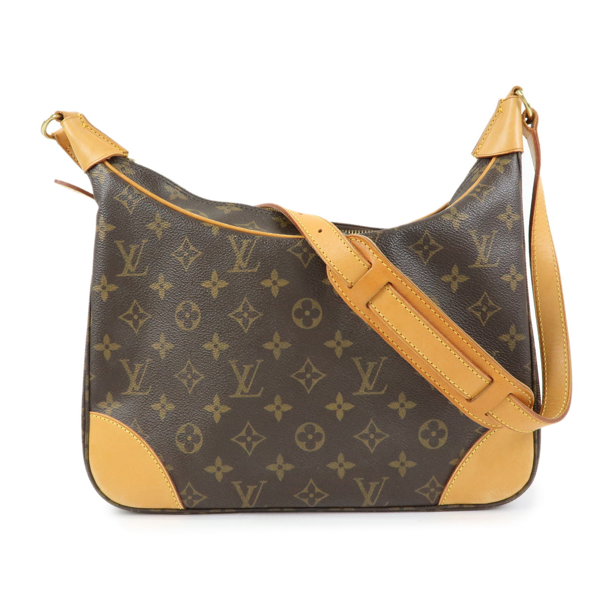 Louis Vuitton Monogram Boulogne 30 Shoulder Bag Brown M51265