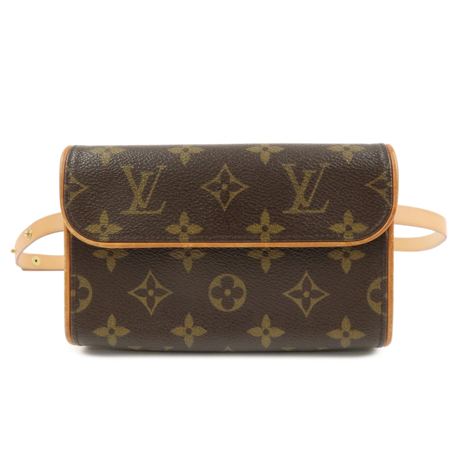 Louis Vuitton Monogram Pochette Florentine Waist Bag Belt M51855
