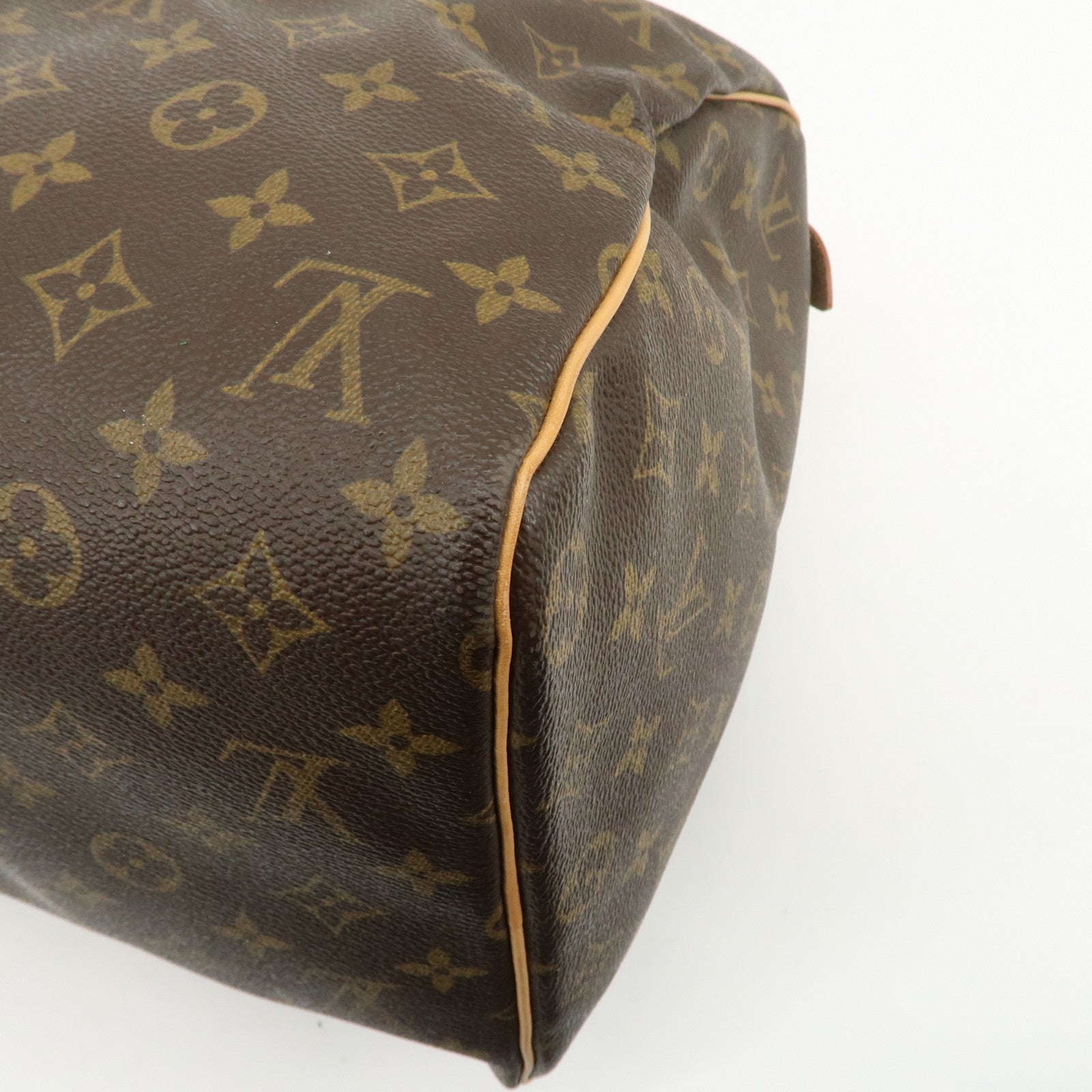 Louis Vuitton Monogram Canvas Keep All 45 Boston Bag Brown M41428