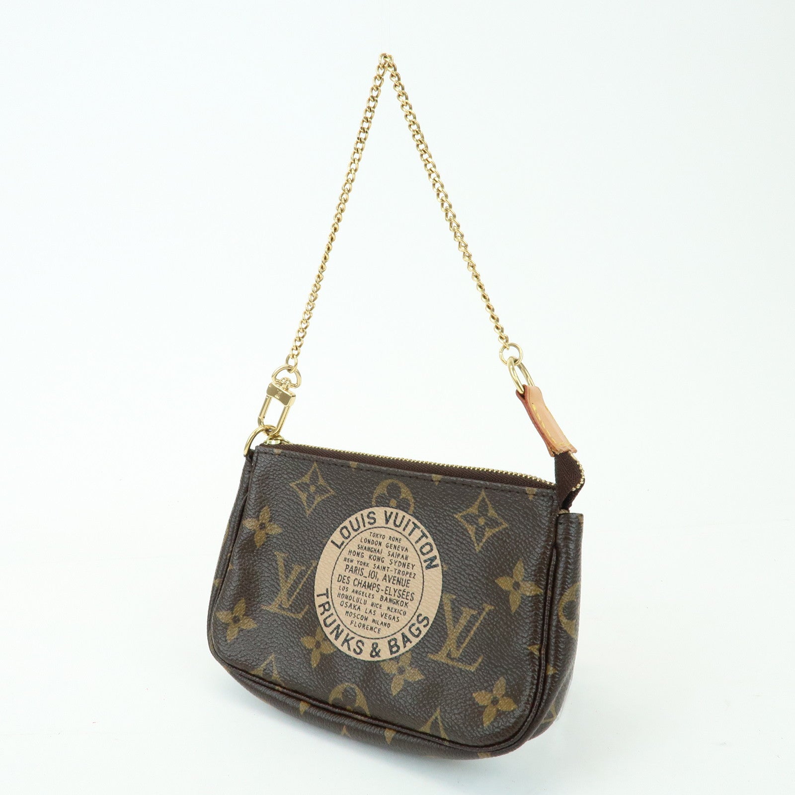 Louis Vuitton Monogram T&B Mini Pochette Accessoires Pouch M60153
