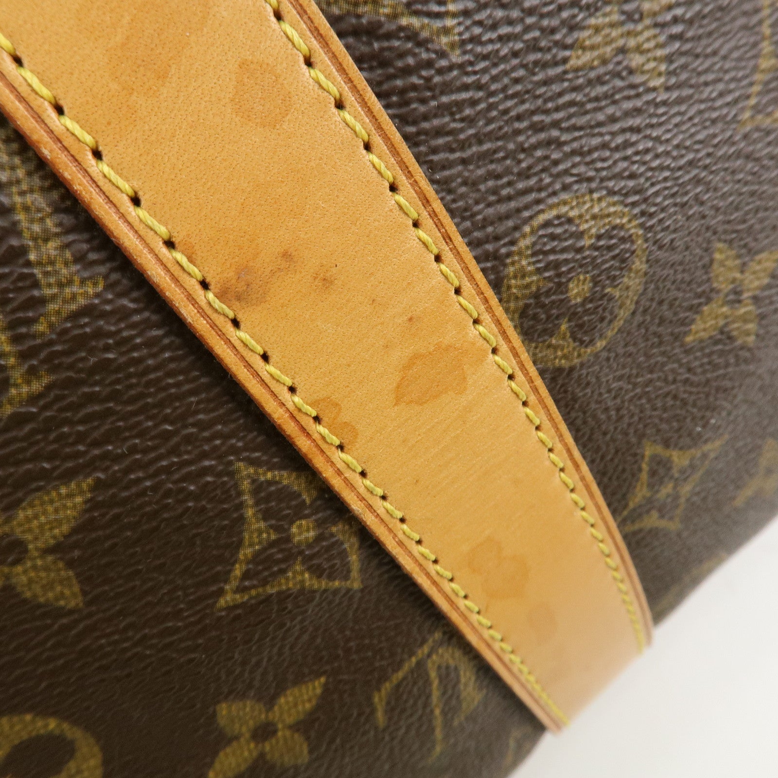 Louis Vuitton Monogram Keep All 45 Boston Bag Brown M41428 Used