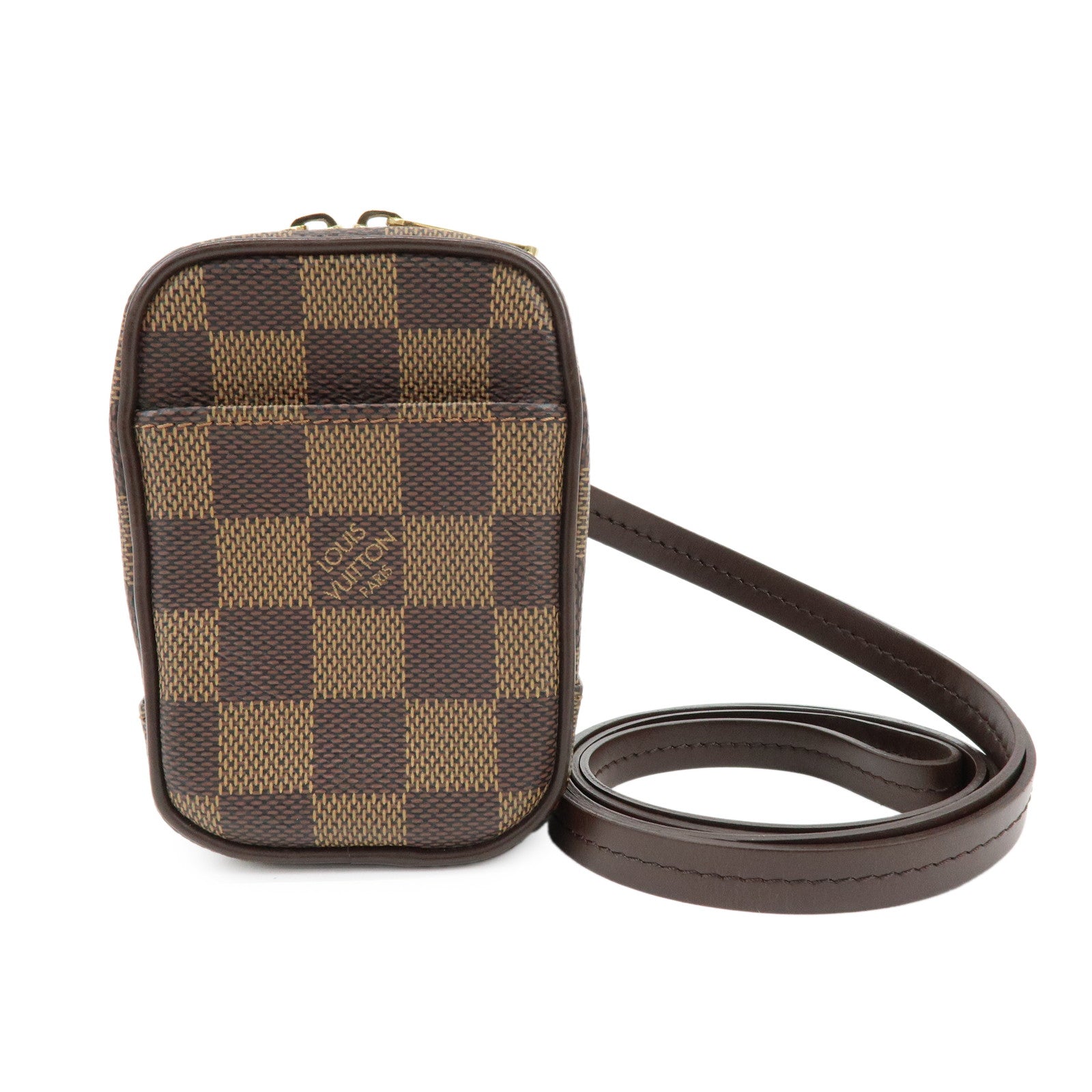 Louis Vuitton Damier Ebene Etui Okapi PM Shoulder Bag Pouch N61738