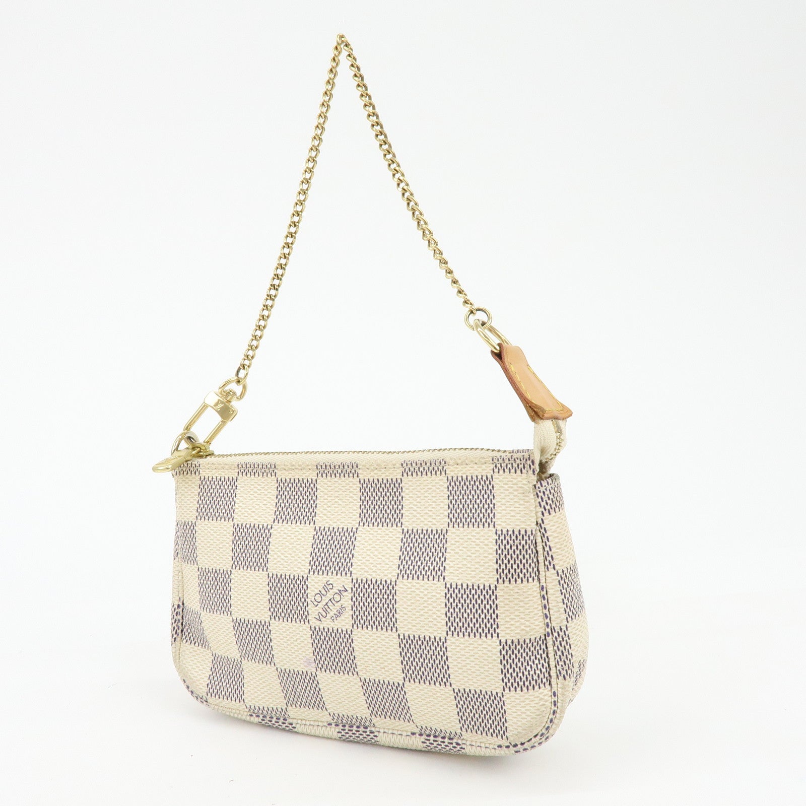 Louis Vuitton Damier Azur Mini Pochette Accesoire Pouch N58010