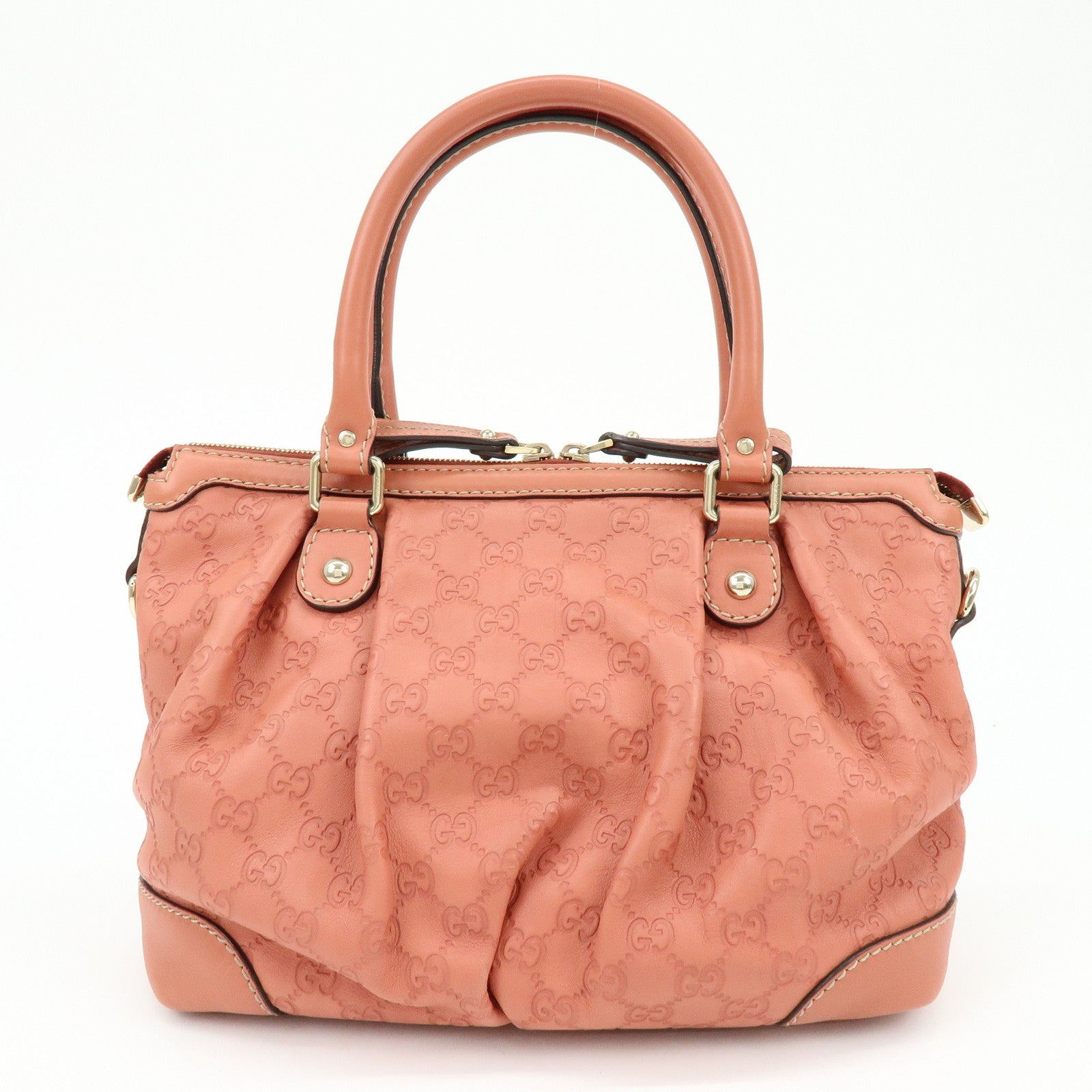 GUCCI Interlocking G Guccissima Leather 2Way Shoulder Bag 247902