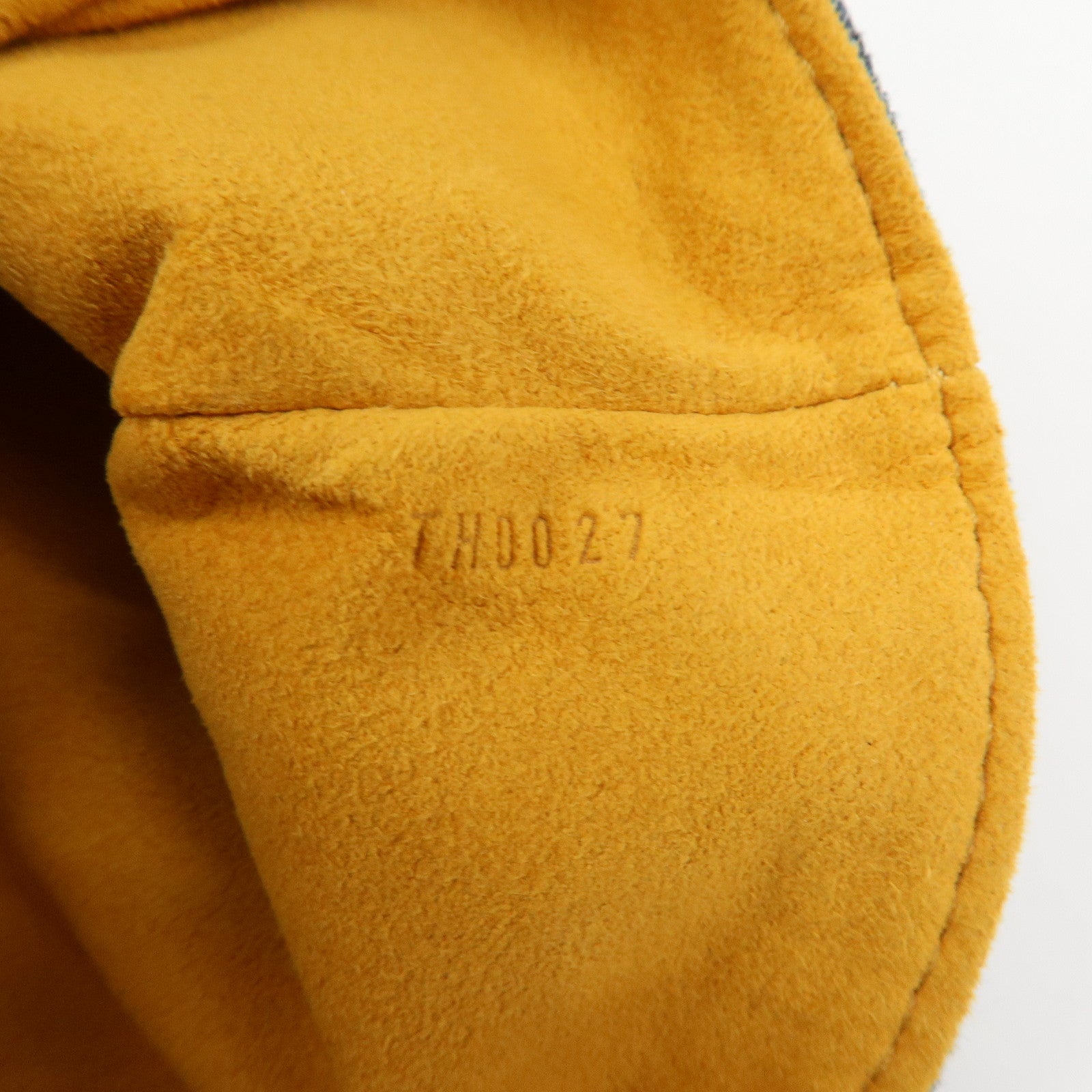 Louis Vuitton Monogram Denim Pochette Plat Pouch Clutch Bag M95007