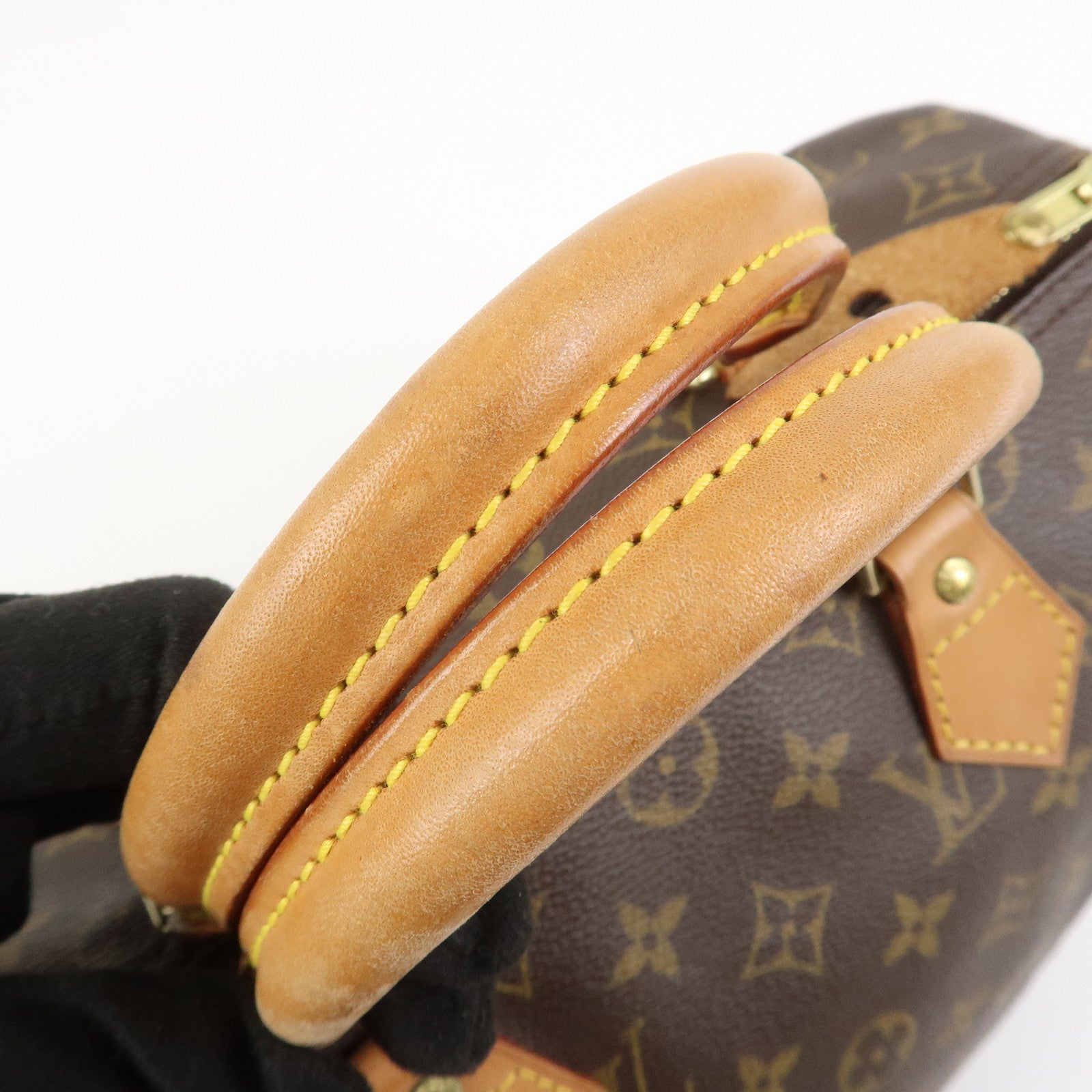 Louis Vuitton Monogram Speedy 30 Boston Bag Hand Bag Brown M41526