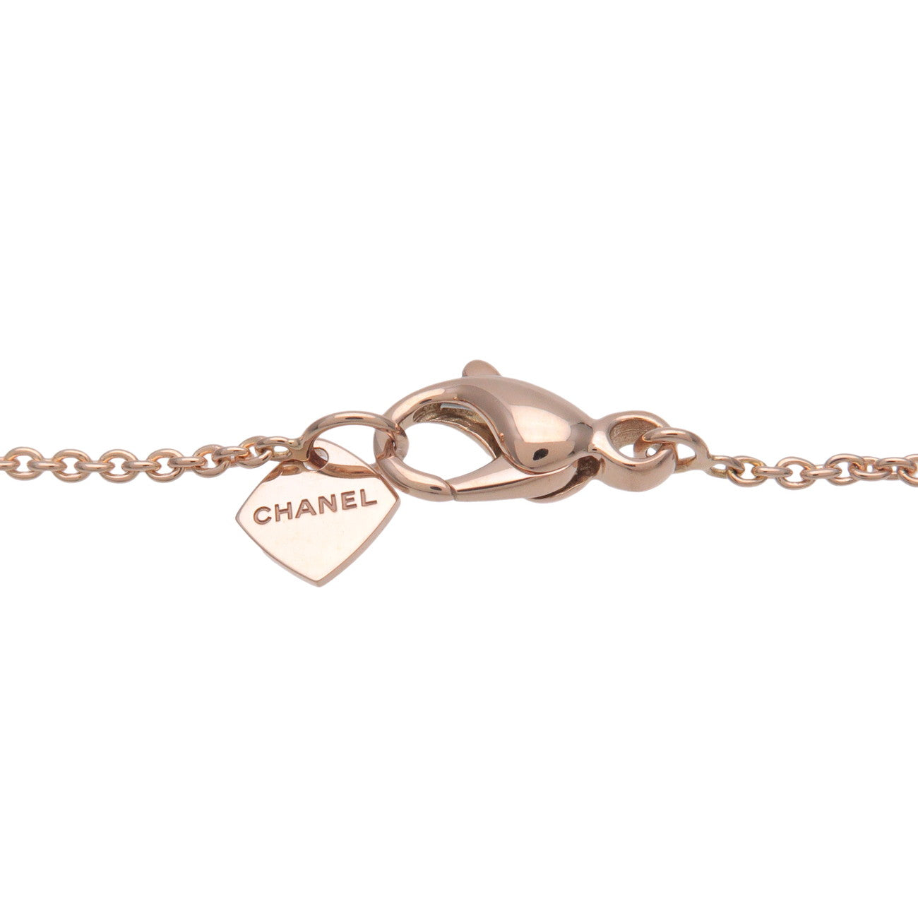 CHANEL COCO Crush Necklace K18PG 750PG Rose Gold J12306