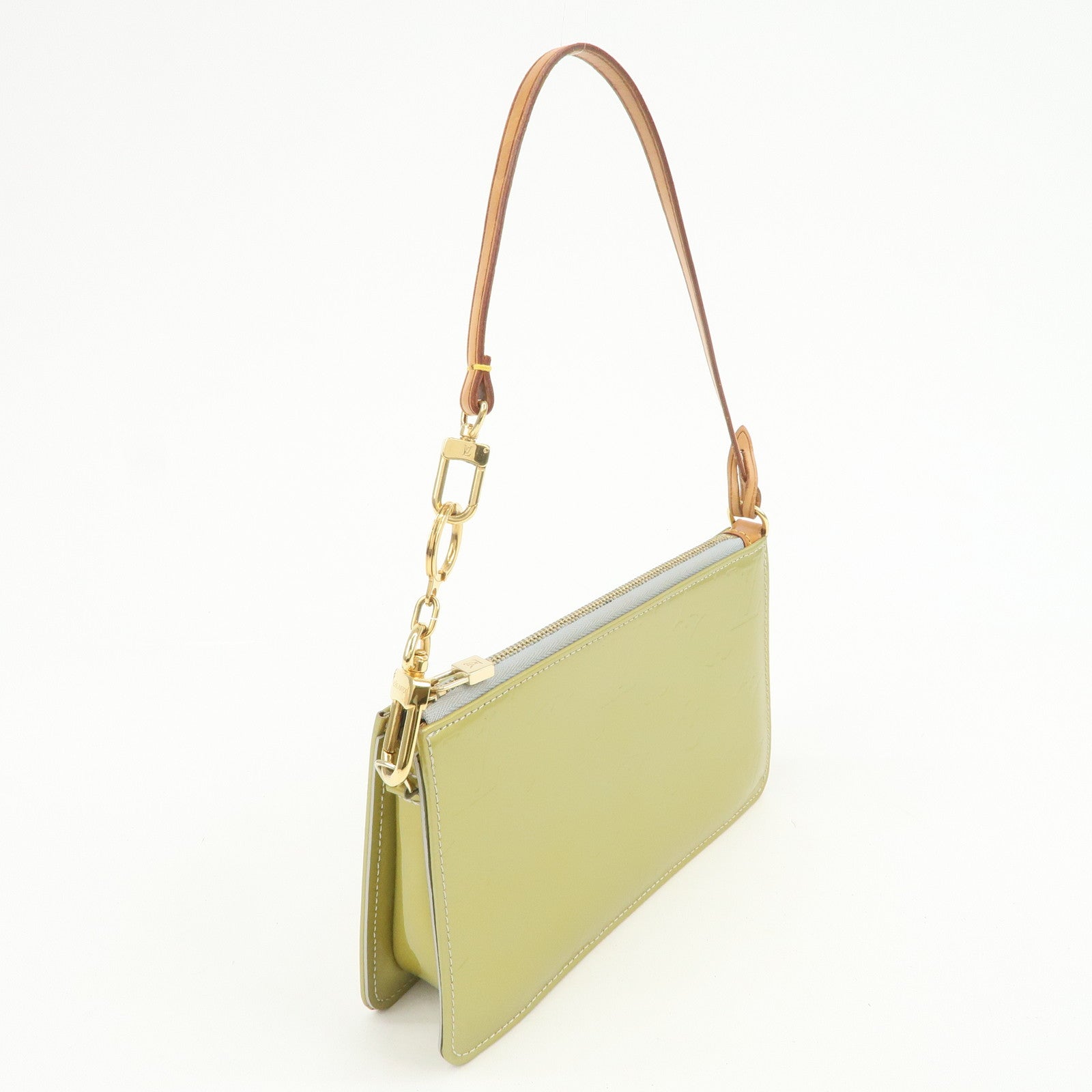 Louis Vuitton Monogram Vernis Lexington Hand Bag Baby Blue M91011