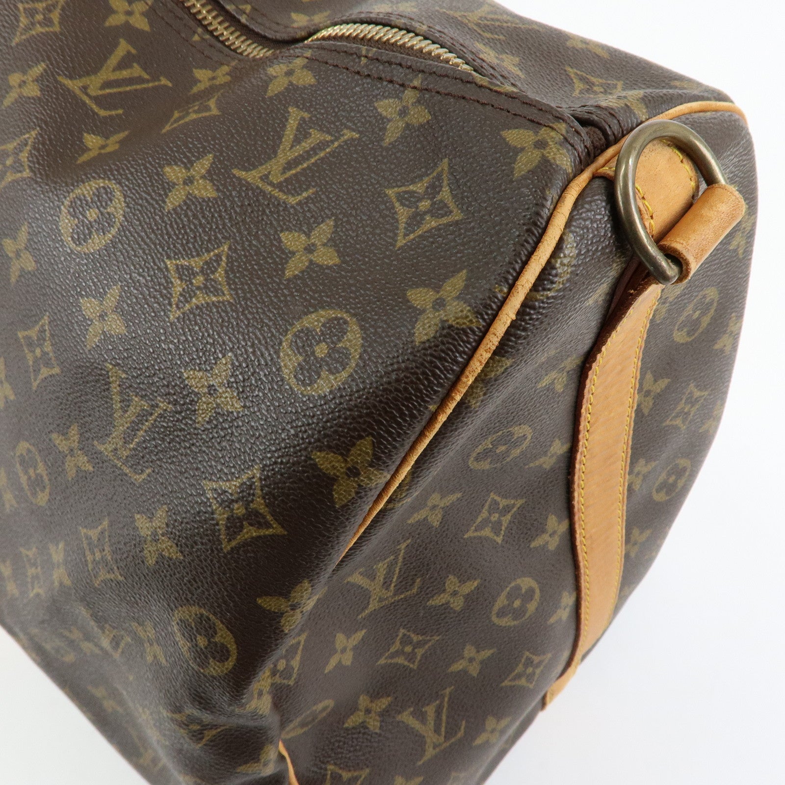 Louis Vuitton Monogram Keep All Bandouliere 60 Boston Bag M41412