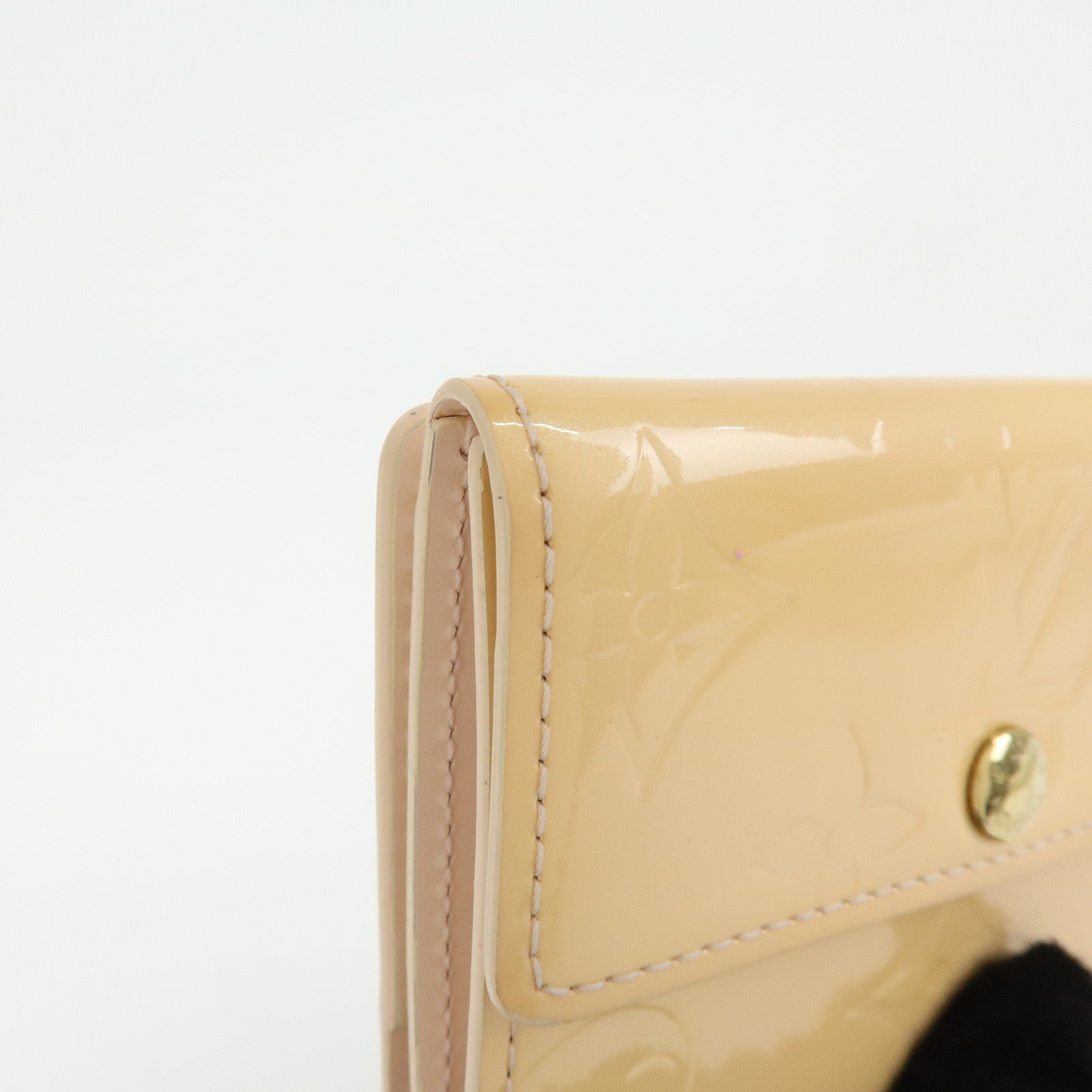 Louis Vuitton Vernis Ludlow Coin Case Marshmallow Pink M91355