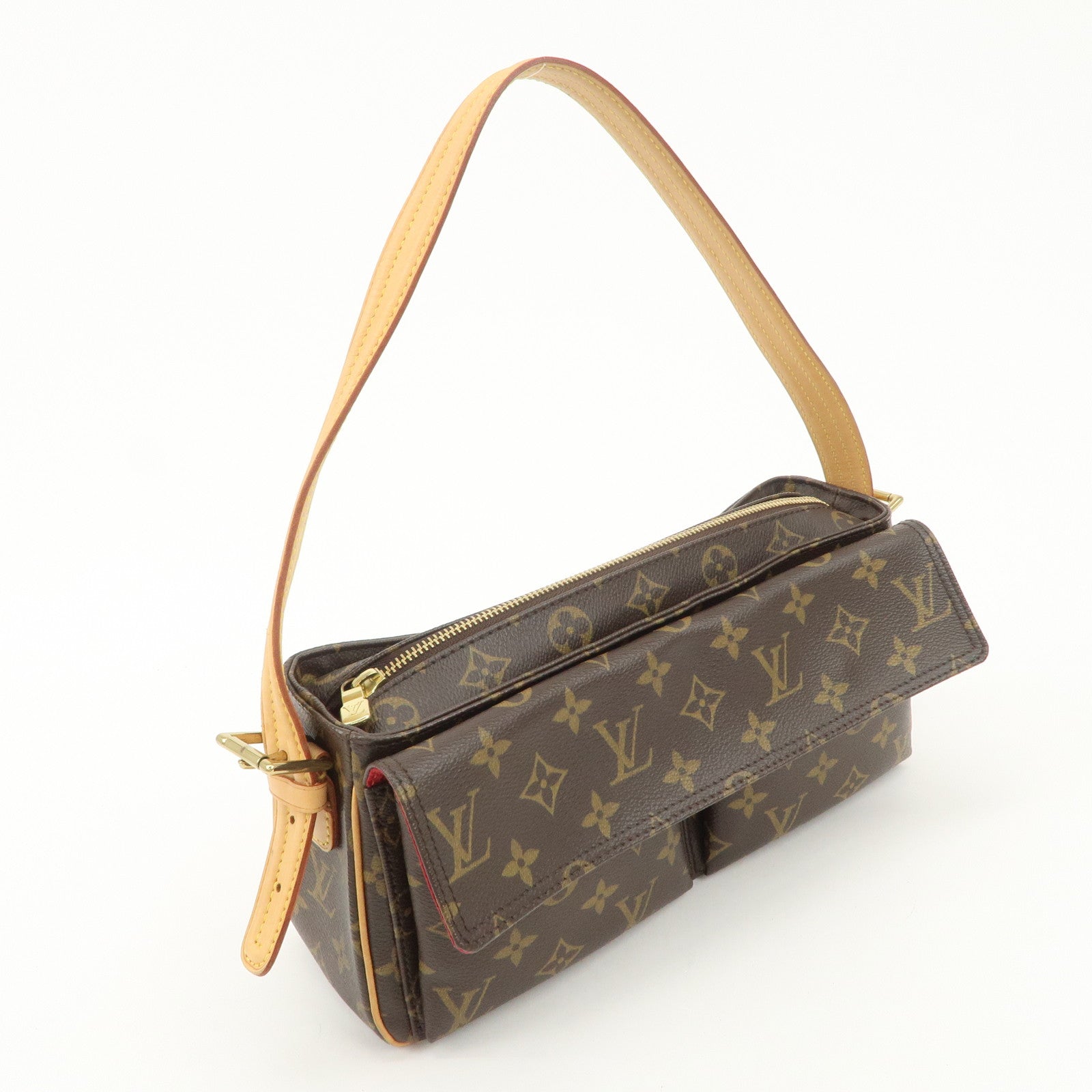 Louis Vuitton Monogram Viva Cite Shoulder Bag Hand Bag Brown M51164