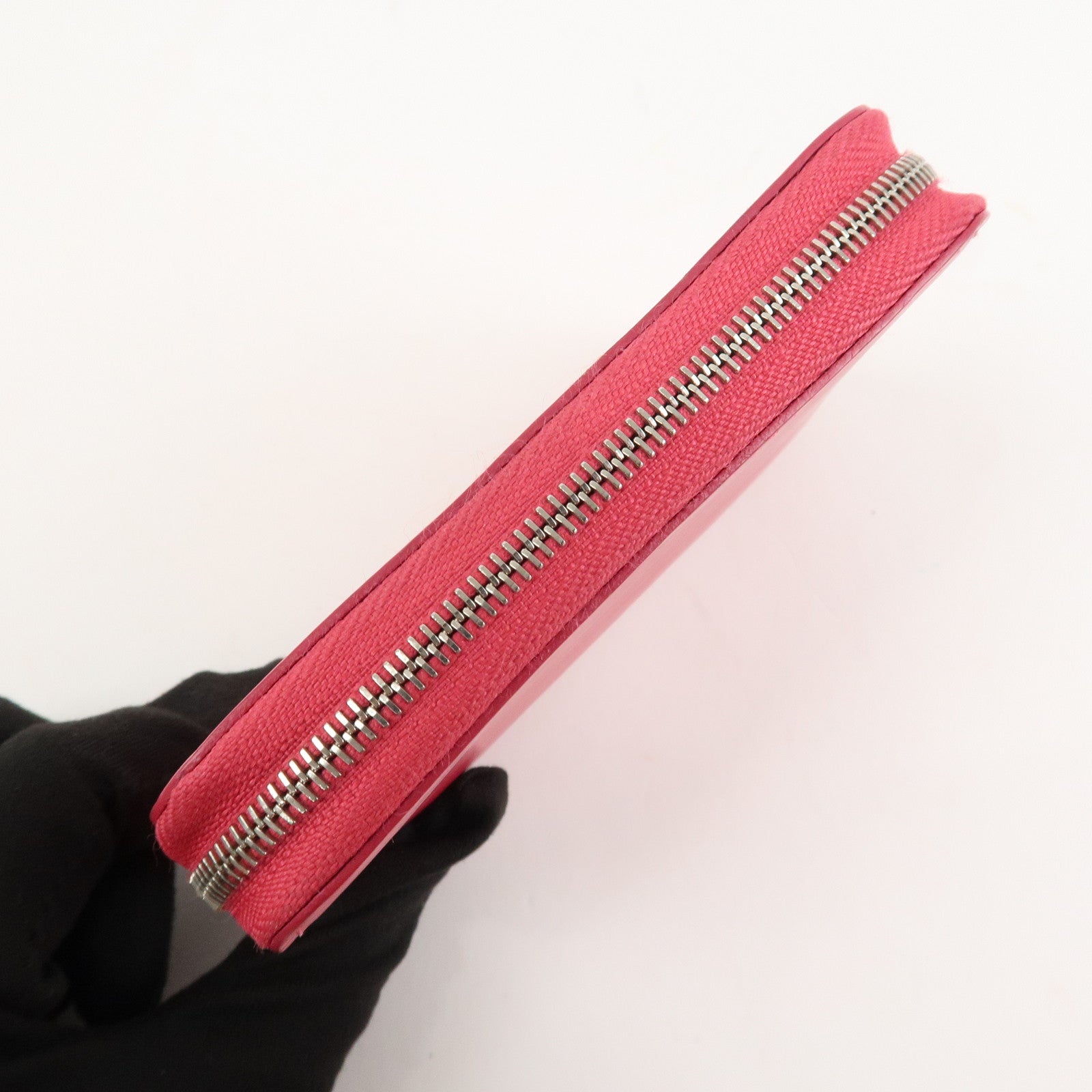 Louis Vuitton Epi Zippy Coin Purse Coin Case Fuchsia M60383 Used