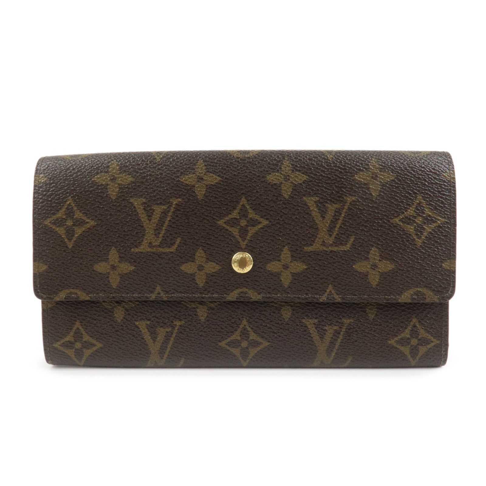 Louis Vuitton Monogram Pochette Porte Monnaie Credit Wallet M61725