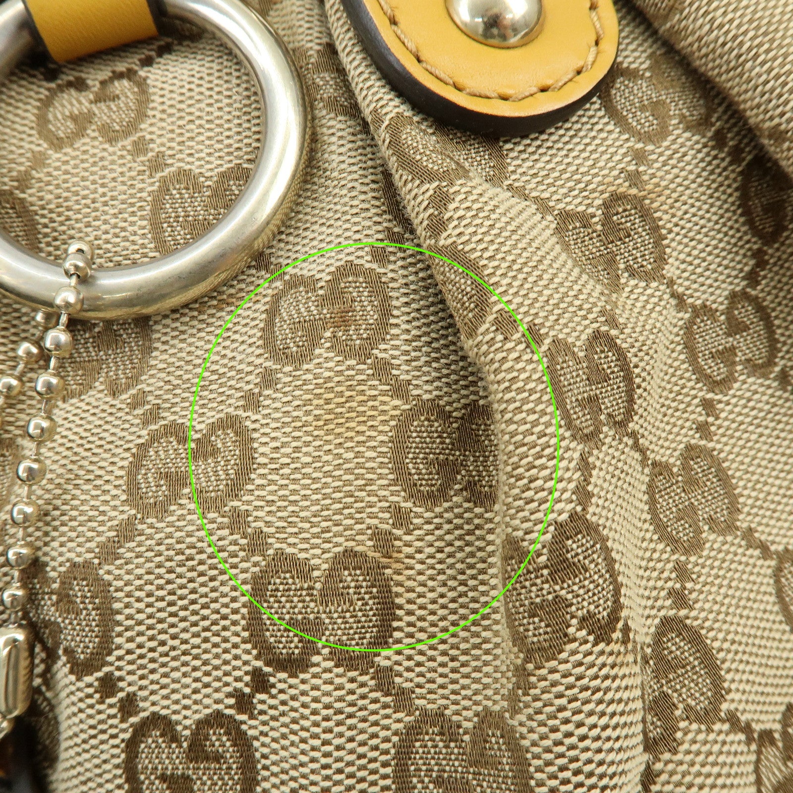 GUCCI Sukey Interlocking GG Canvas Leather 2Way Shoulder Bag 247902