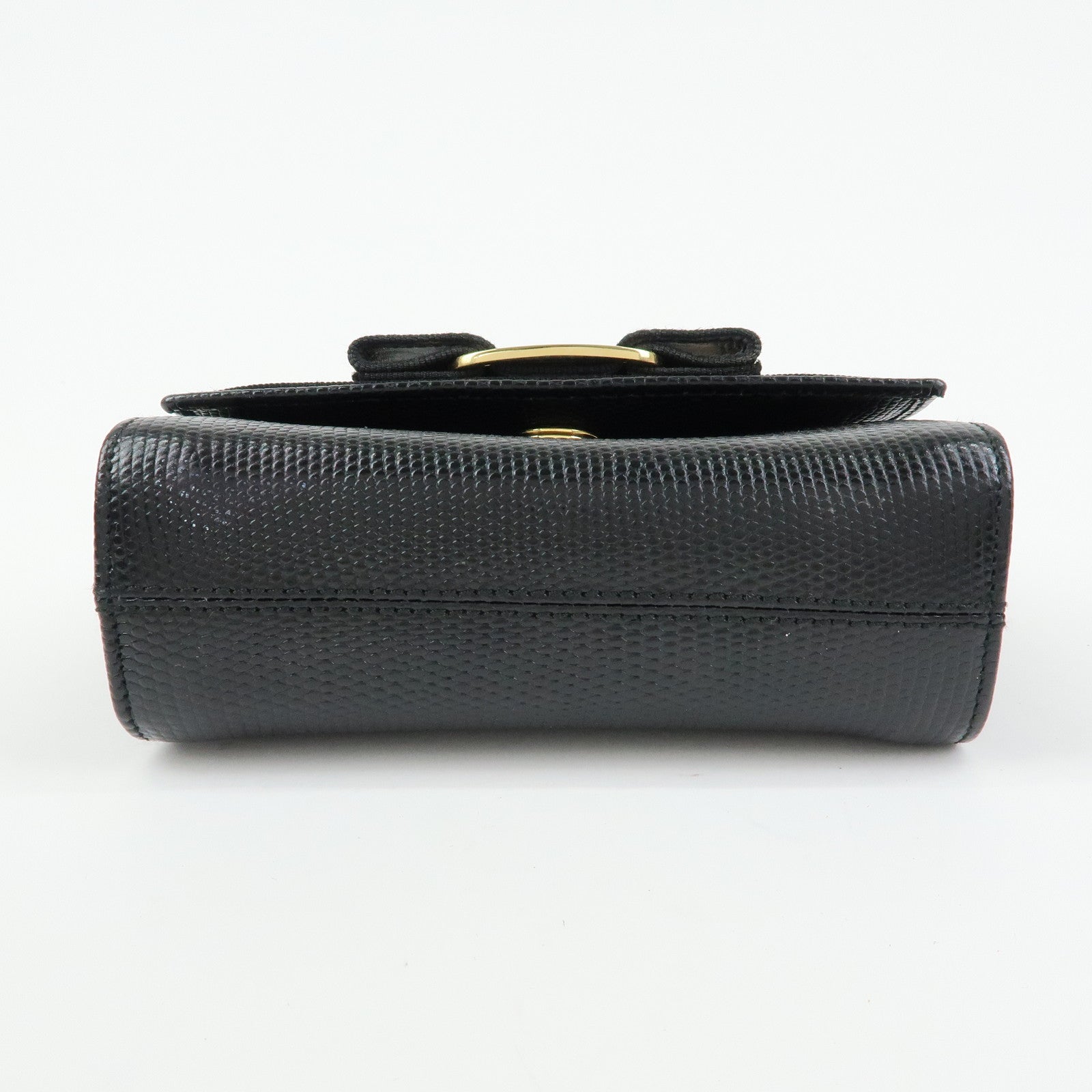 Ferragamo Vara Ribbon Embossed Leather 3Way Bag Chain Shoulder Bag