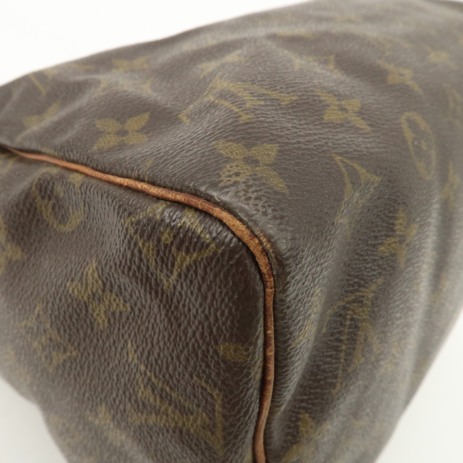 Louis Vuitton Monogram Speedy 30 Hand Bag Boston Bag M41526 Used