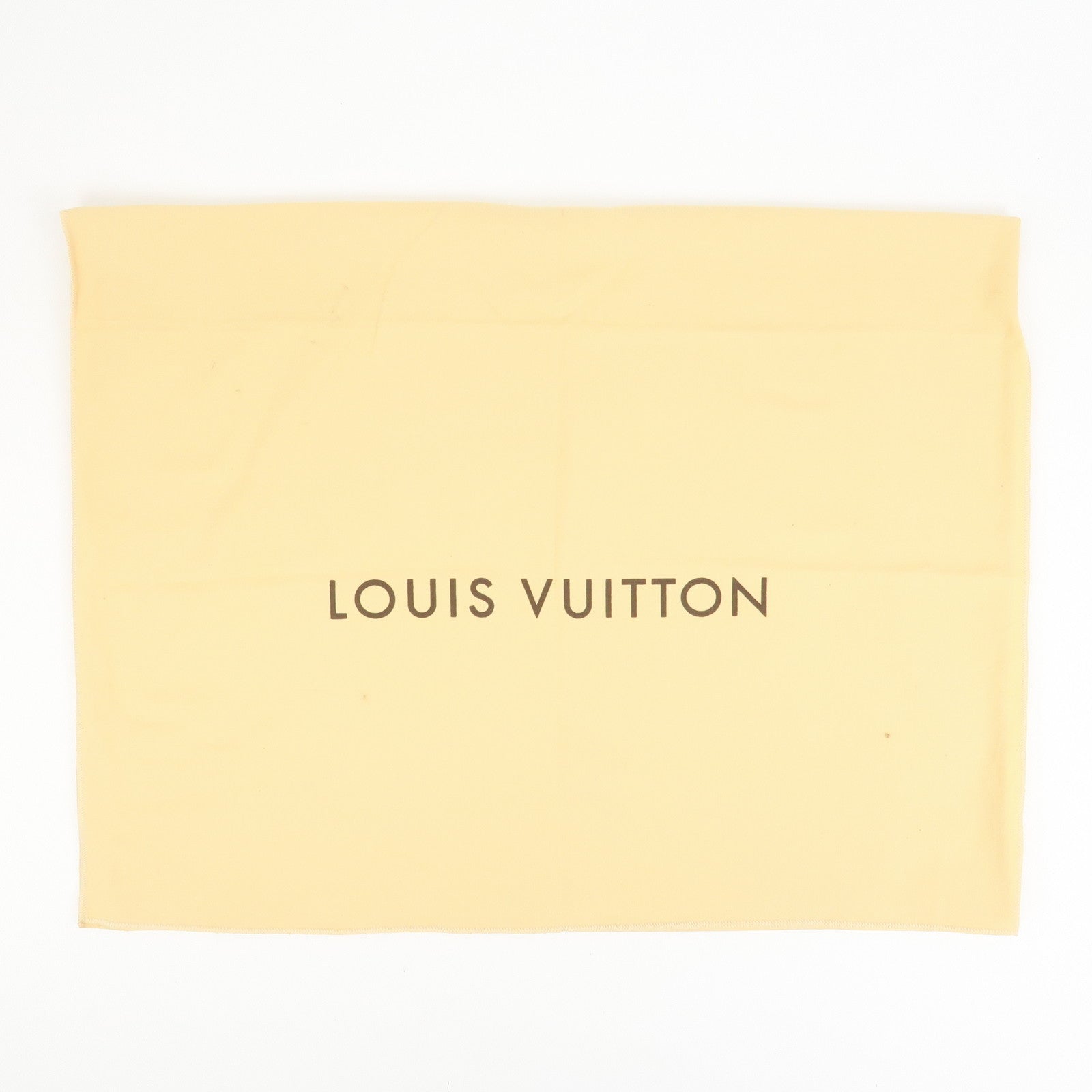 Louis Vuitton Set Of 15 Dust Bag Storage Bag Flap Style Beige