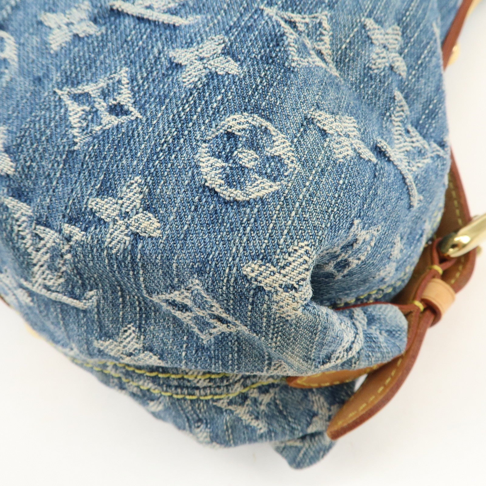 Louis Vuitton Monogram Denim Neo Cabby MM 2Way Bag Hand Bag M95349