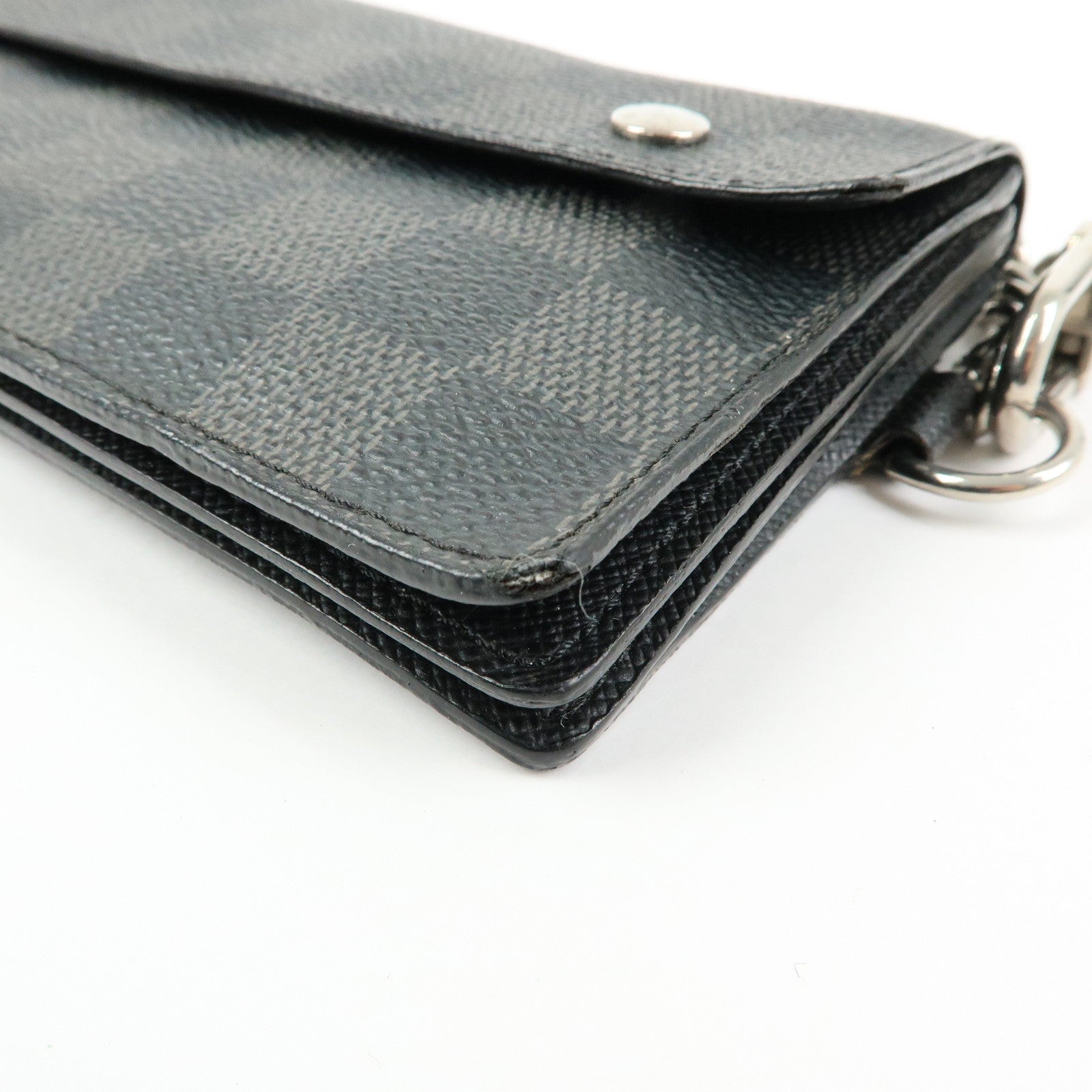 Louis Vuitton Damier Graphite Portefeuille Accordion Wallet N60023