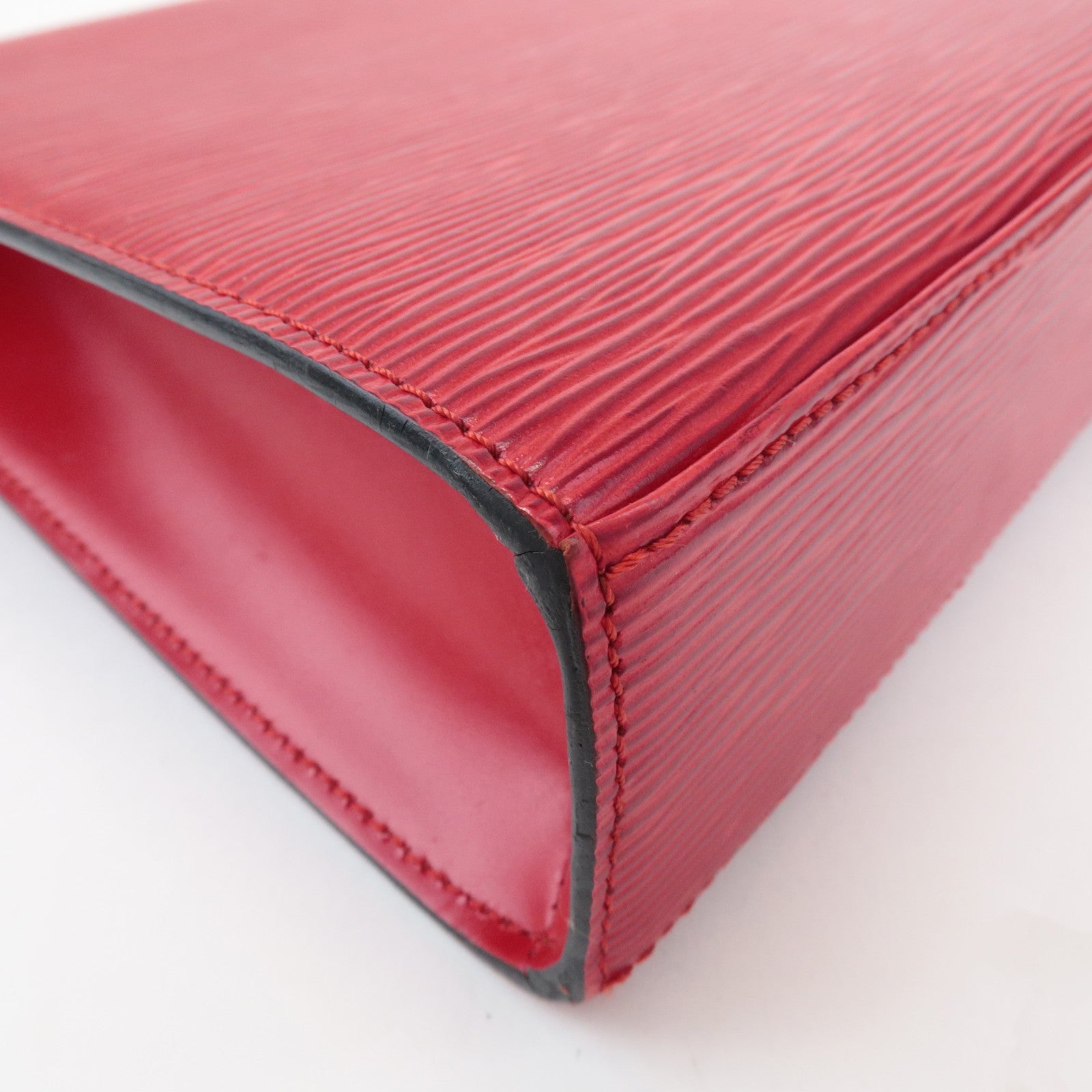 Louis Vuitton Epi Leather Marceau Hand Bag Castilian Red M52377