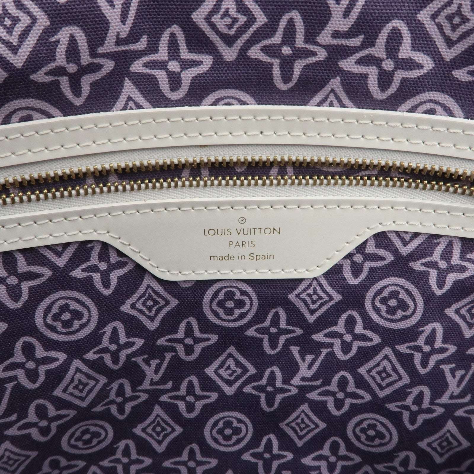 Louis Vuitton Cruise Line Canvas Tahitienne PM Tote Bag M95680