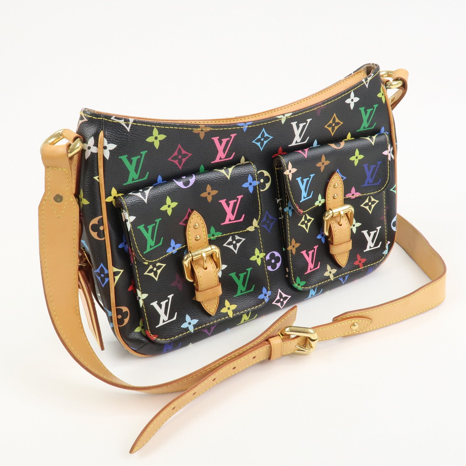 Louis Vuitton Monogram Lodge GM Shoulder Bag Multicolor Noir M40052
