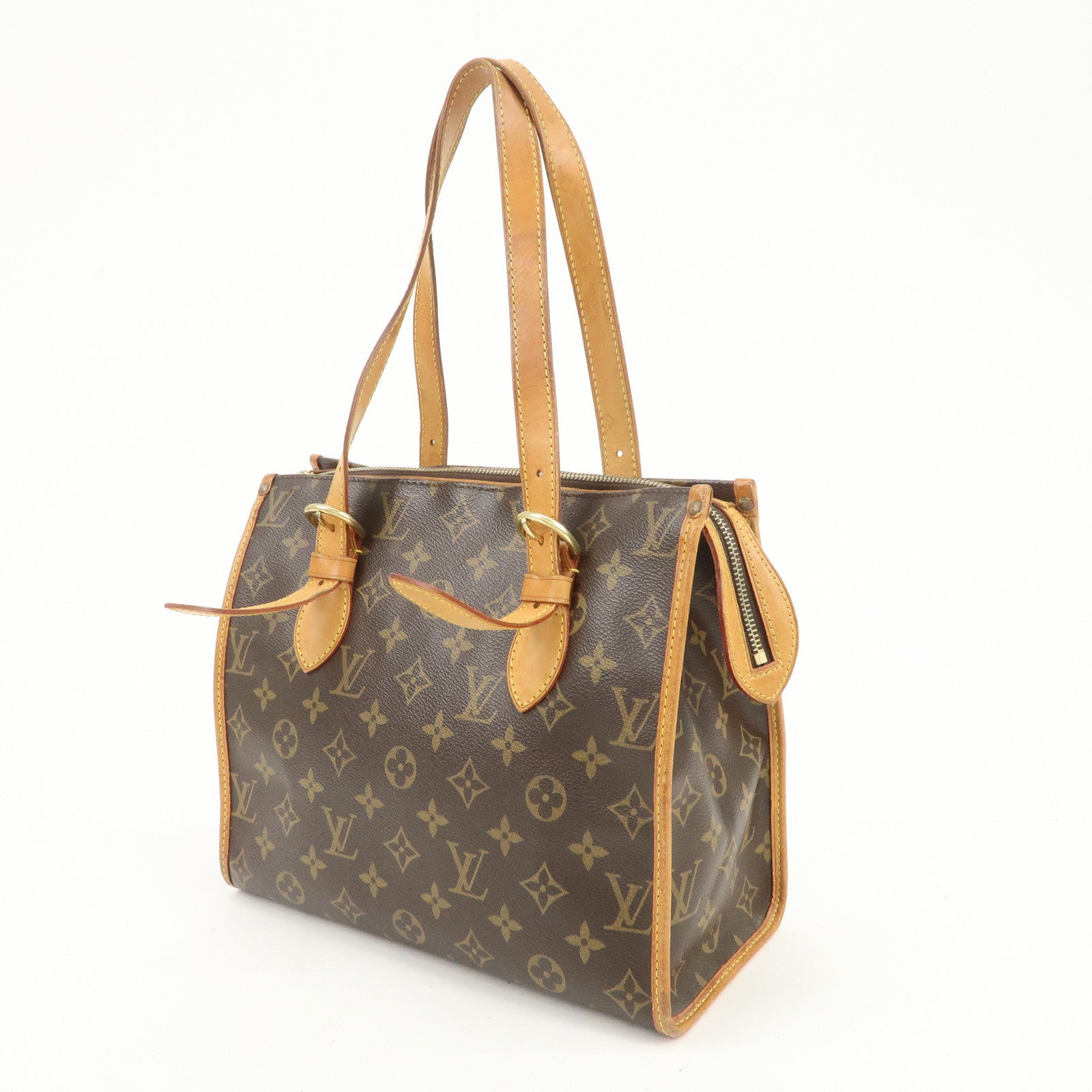 Louis Vuitton Monogram Popincourt Haut Shoulder Bag Brown M40007